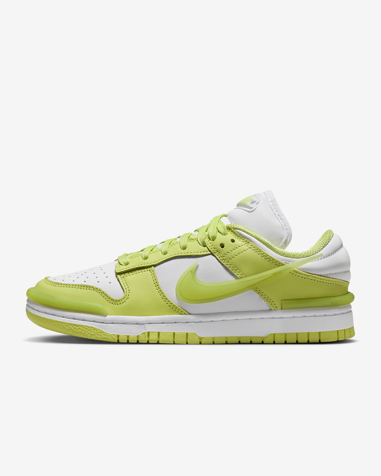 Женские кроссовки Nike Dunk Low Twist белые