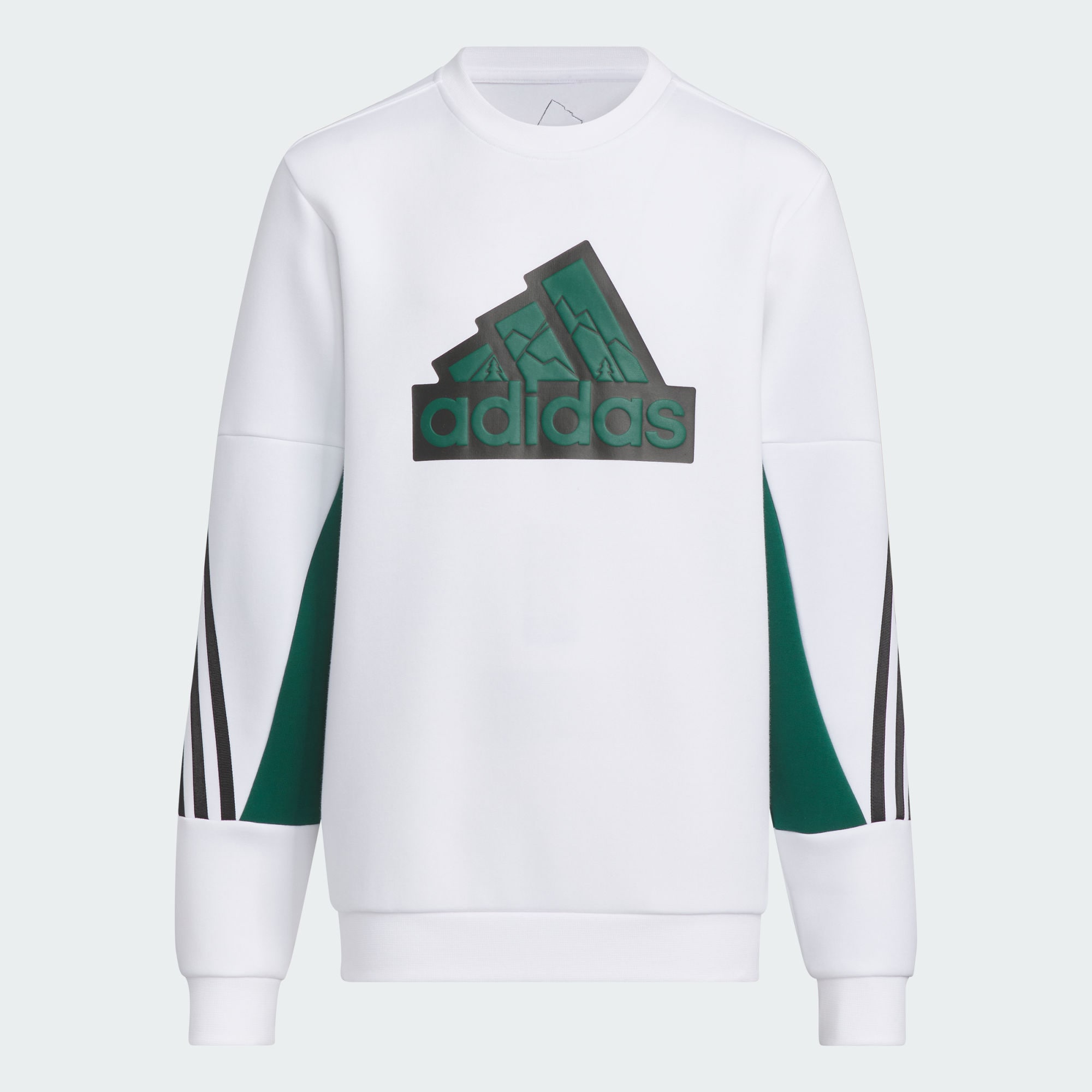 Детский свитер adidas CITY ESCAPE GRAPHIC CREW SWEATER черно-белый