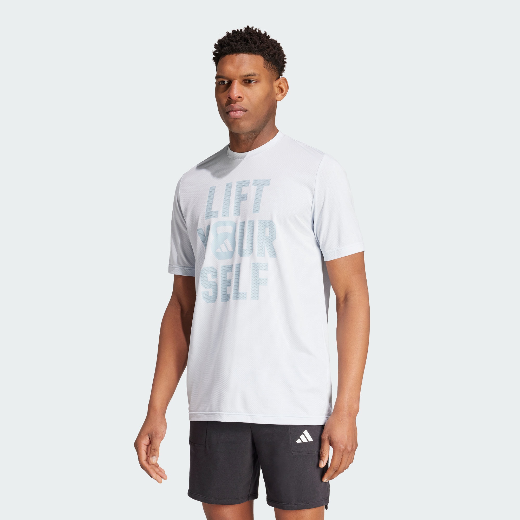 Мужская футболка adidas AEROREADY LIFT YOUR SELF T-SHIRT