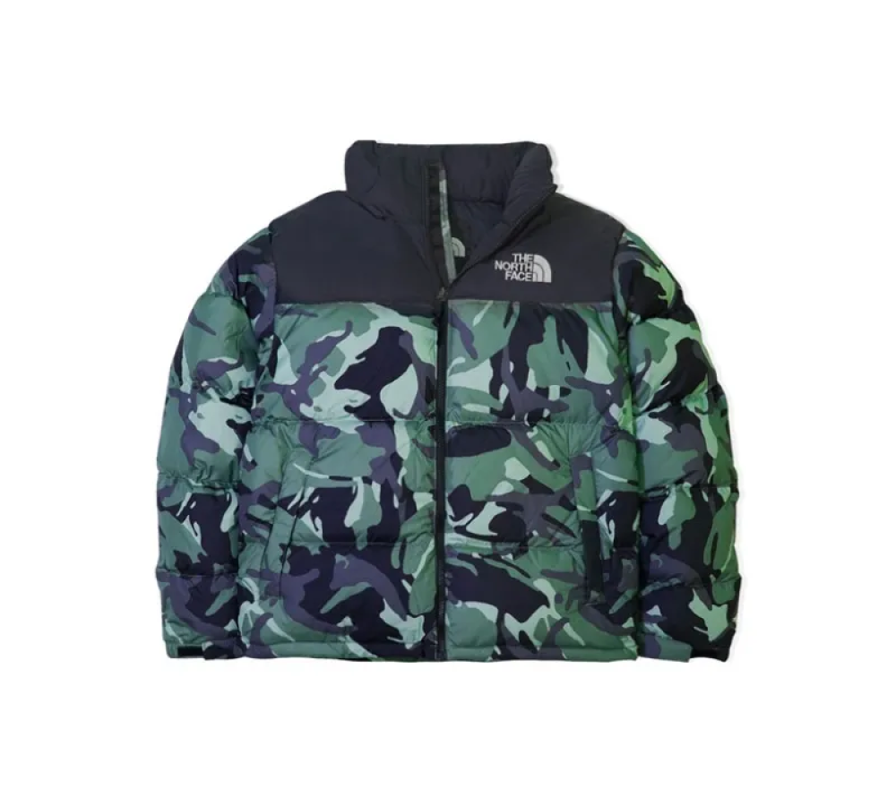 Куртка Мужская The North Face 1996 Collection Down Jacket Green Camouflage