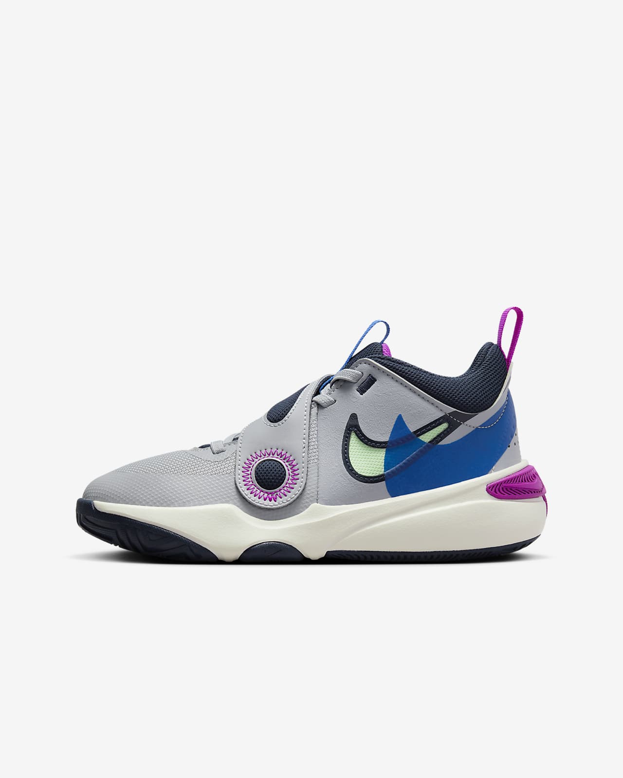 Детские кроссовки Nike Team Hustle D 11 SE (GS) черные