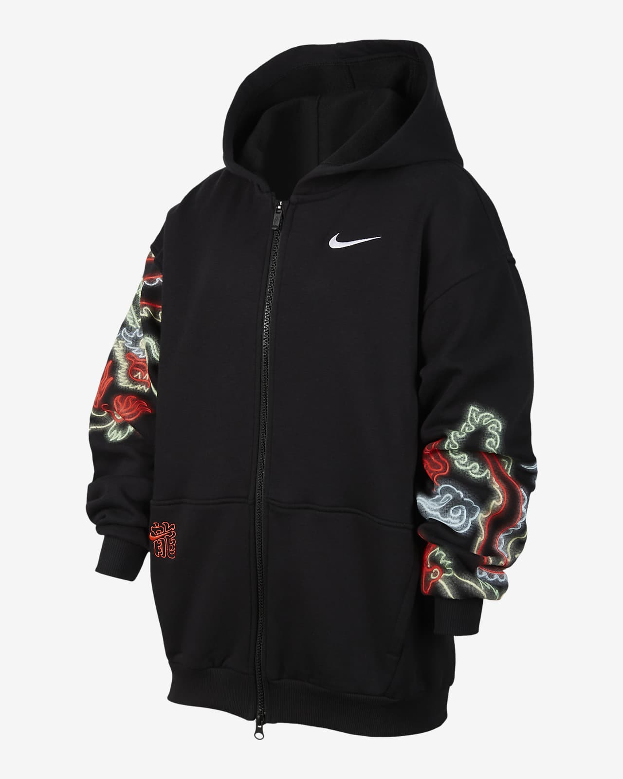 Детская толстовка Nike Sportswear Club Fleece черная