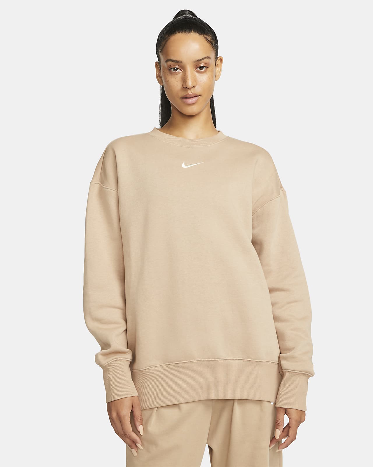 Женский свитшот Nike Sportswear Phoenix Fleece желтый