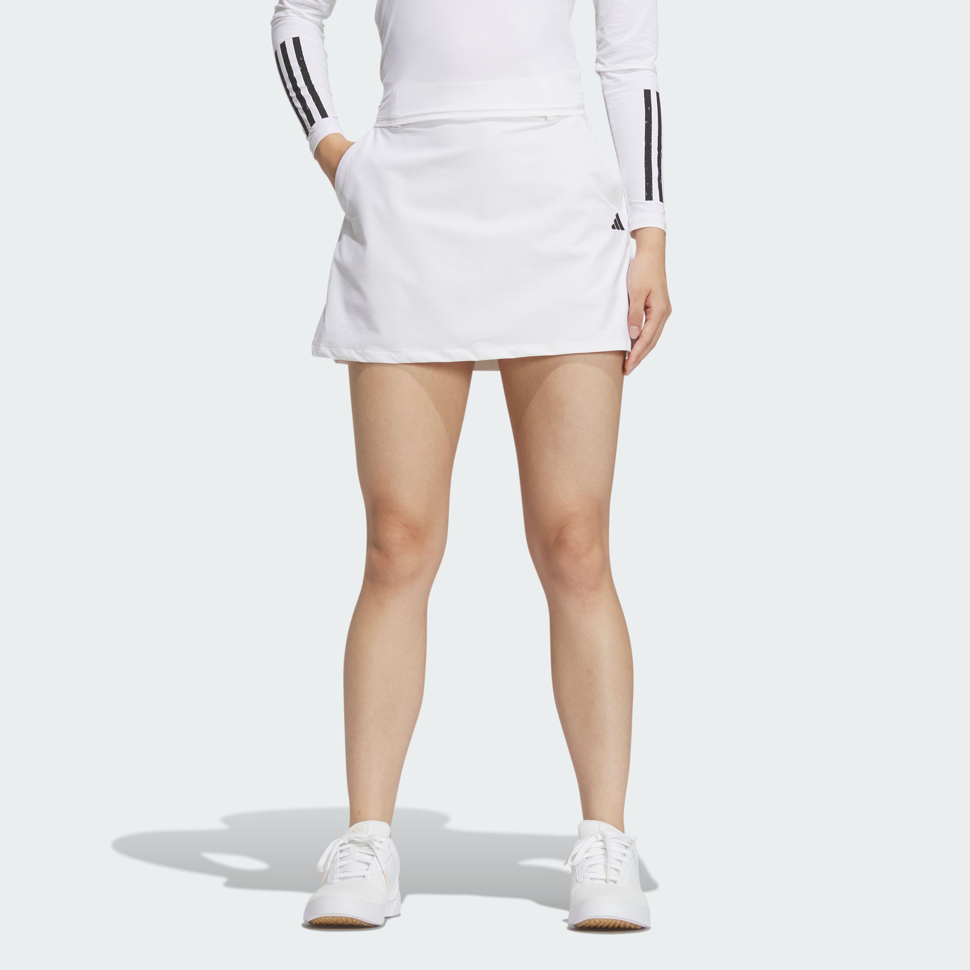 Женская юбка adidas 4-WAY STRETCH SKIRT белая