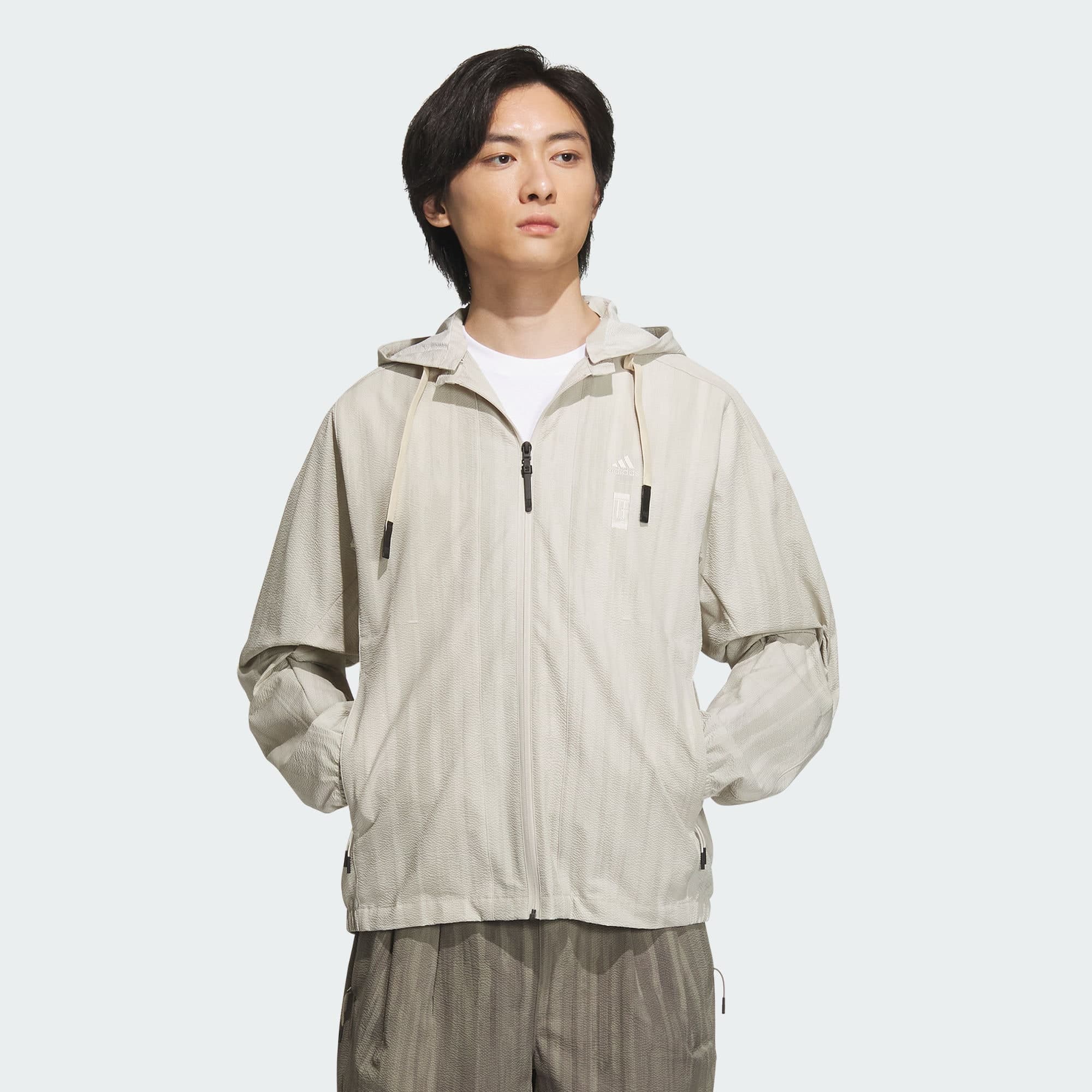 Мужская куртка adidas WUJI SEERSUCKER WOVEN JACKET IW1513