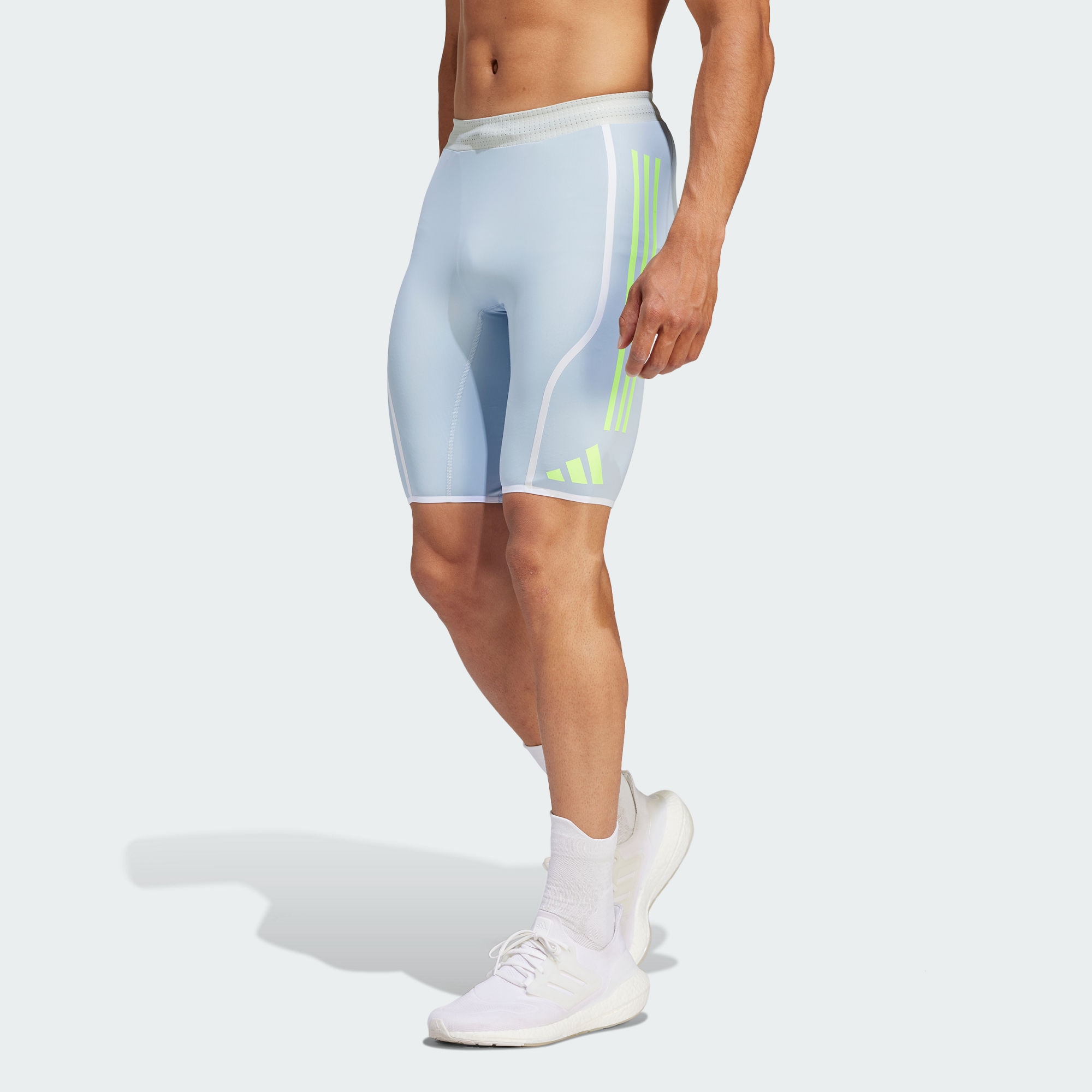 Мужские леггинсы adidas ADIZERO RUNNING SHORT LEGGINGS HZ2550