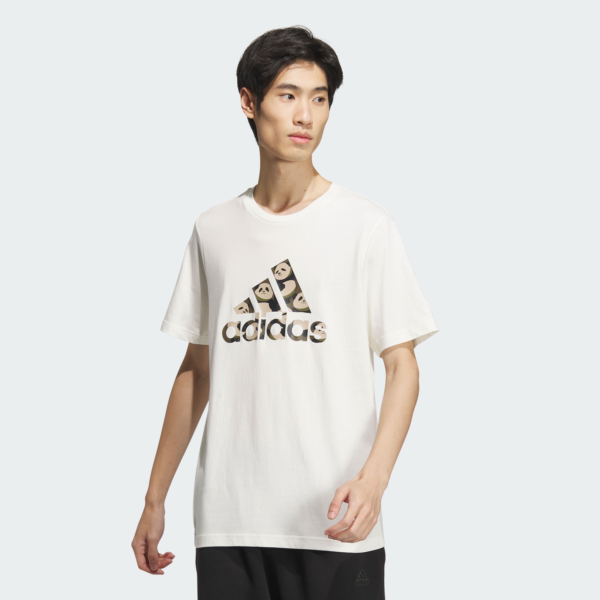 Мужская футболка adidas T-SHIRT белая