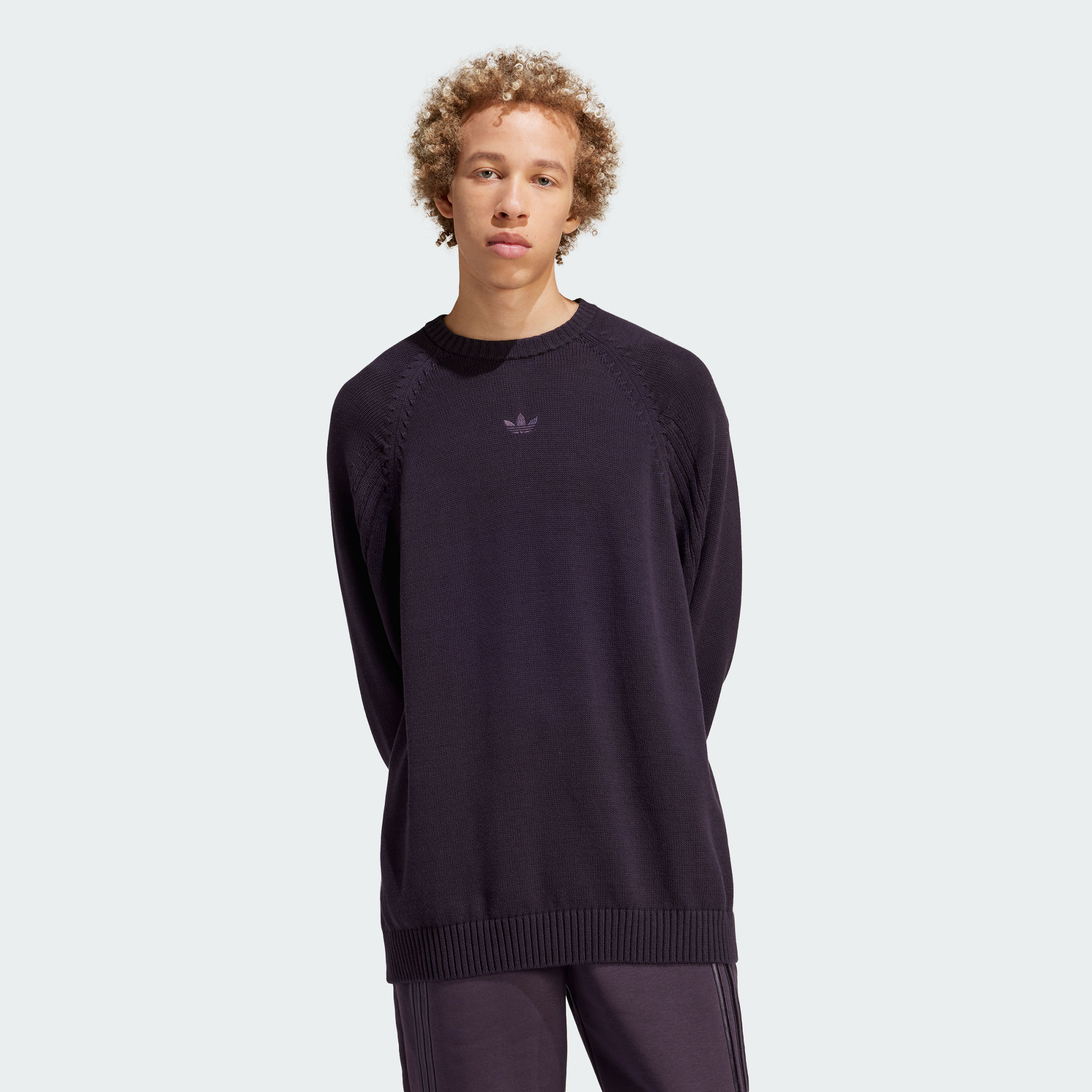 Мужской свитшот adidas PREMIUM KNITTED CREW SWEATSHIRT