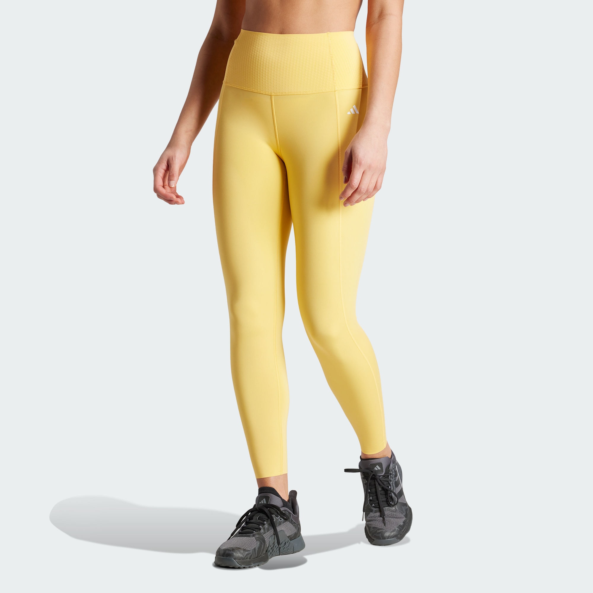 Женские леггинсы adidas OPTIME POWER 7/8 LEGGINGS желтые