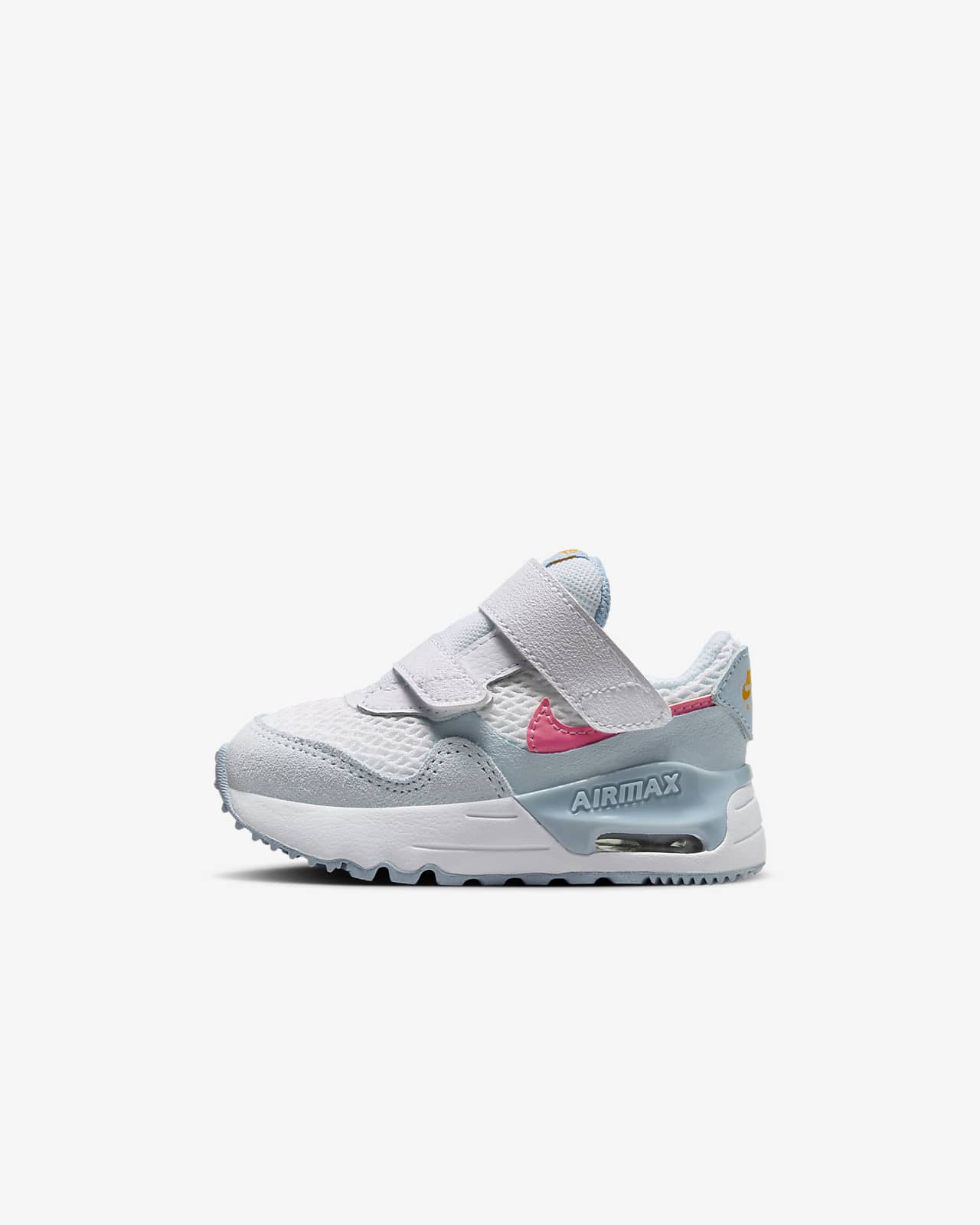 Детские кроссовки Nike Air Max SYSTM (TD) белые