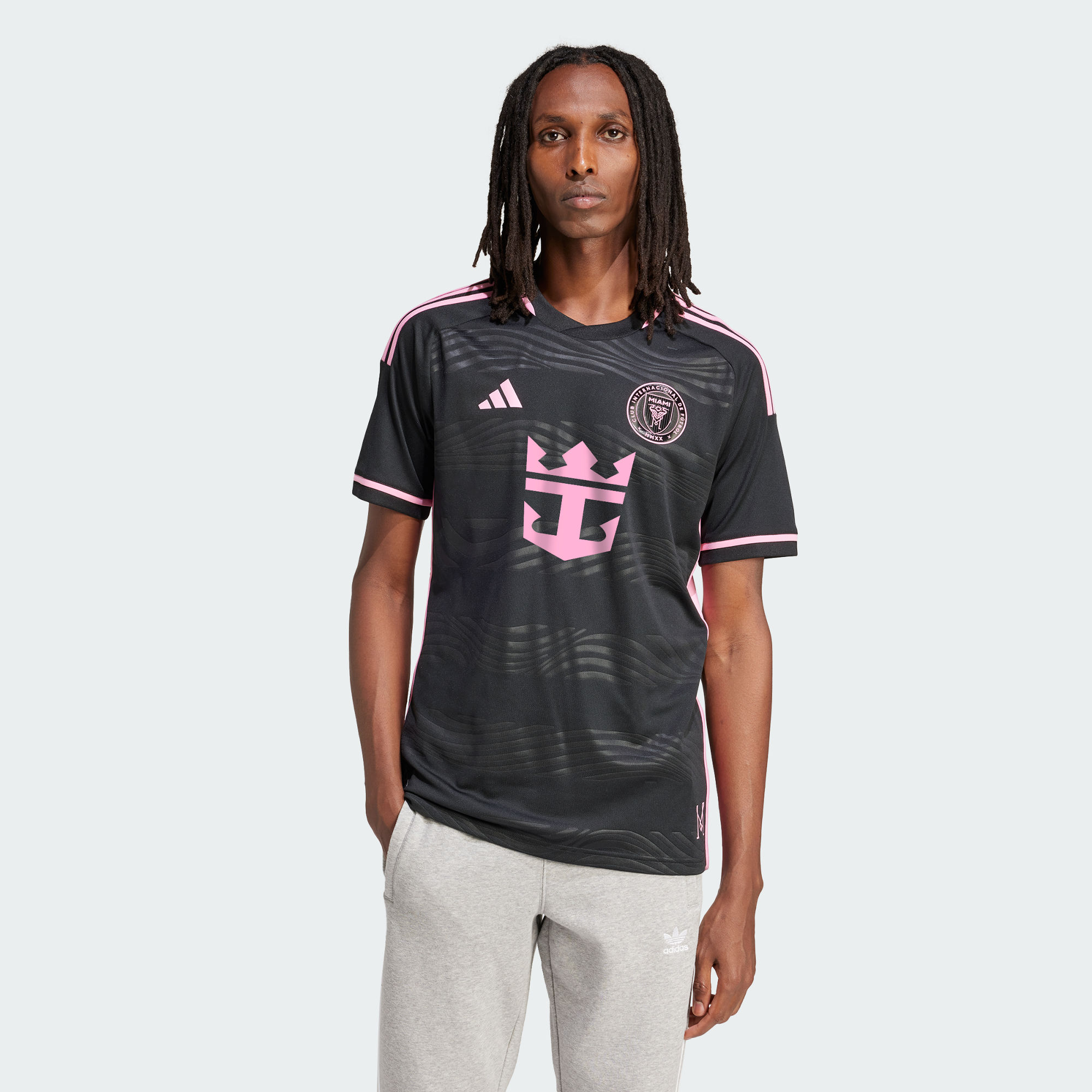 Мужская футболка adidas INTER MIAMI CF 23/24 AWAY JERSEY IS4874