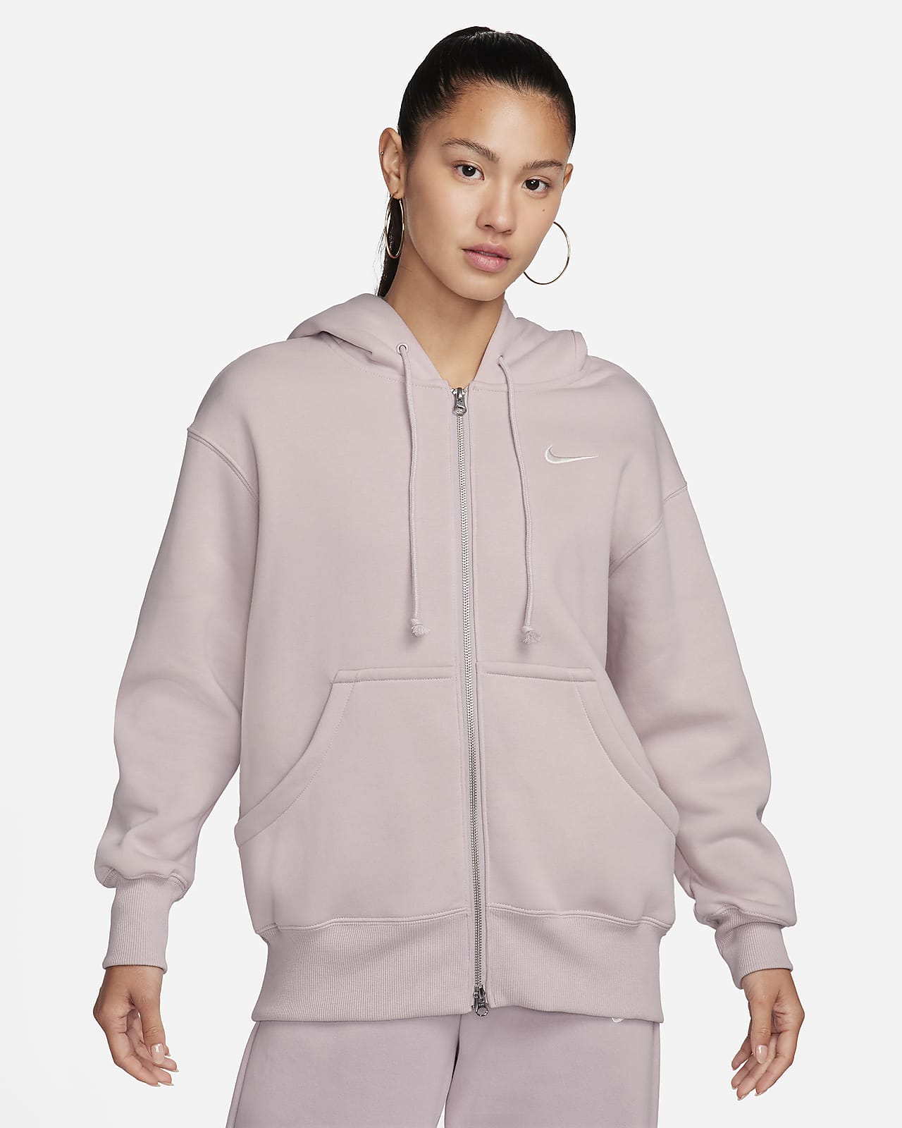 Женская толстовка Nike Sportswear Phoenix Fleece серая