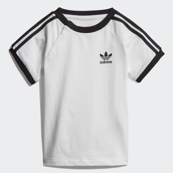 Детская футболка adidas 3-Stripes Tee (Белая)