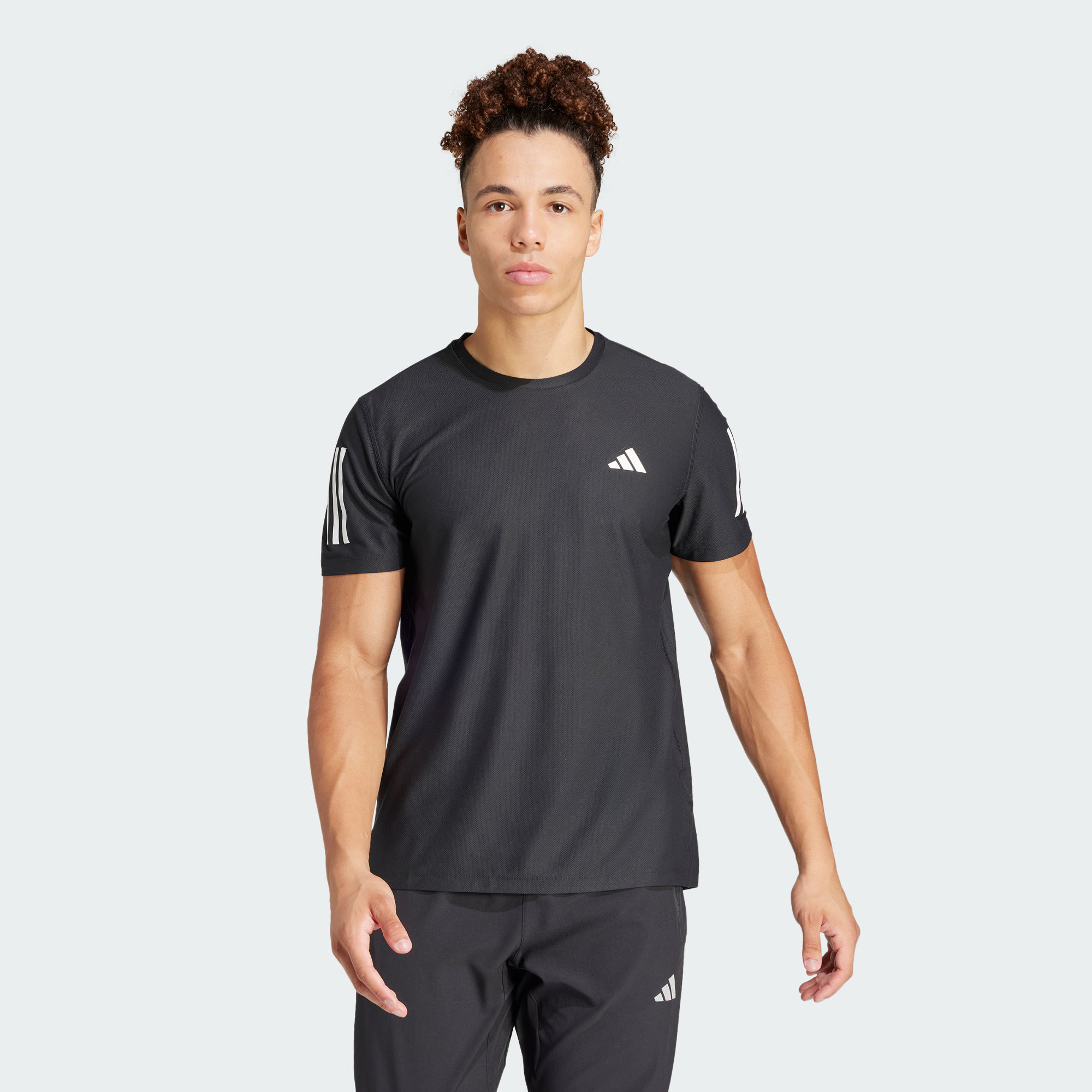 Мужская футболка adidas OWN THE RUN TEE черная