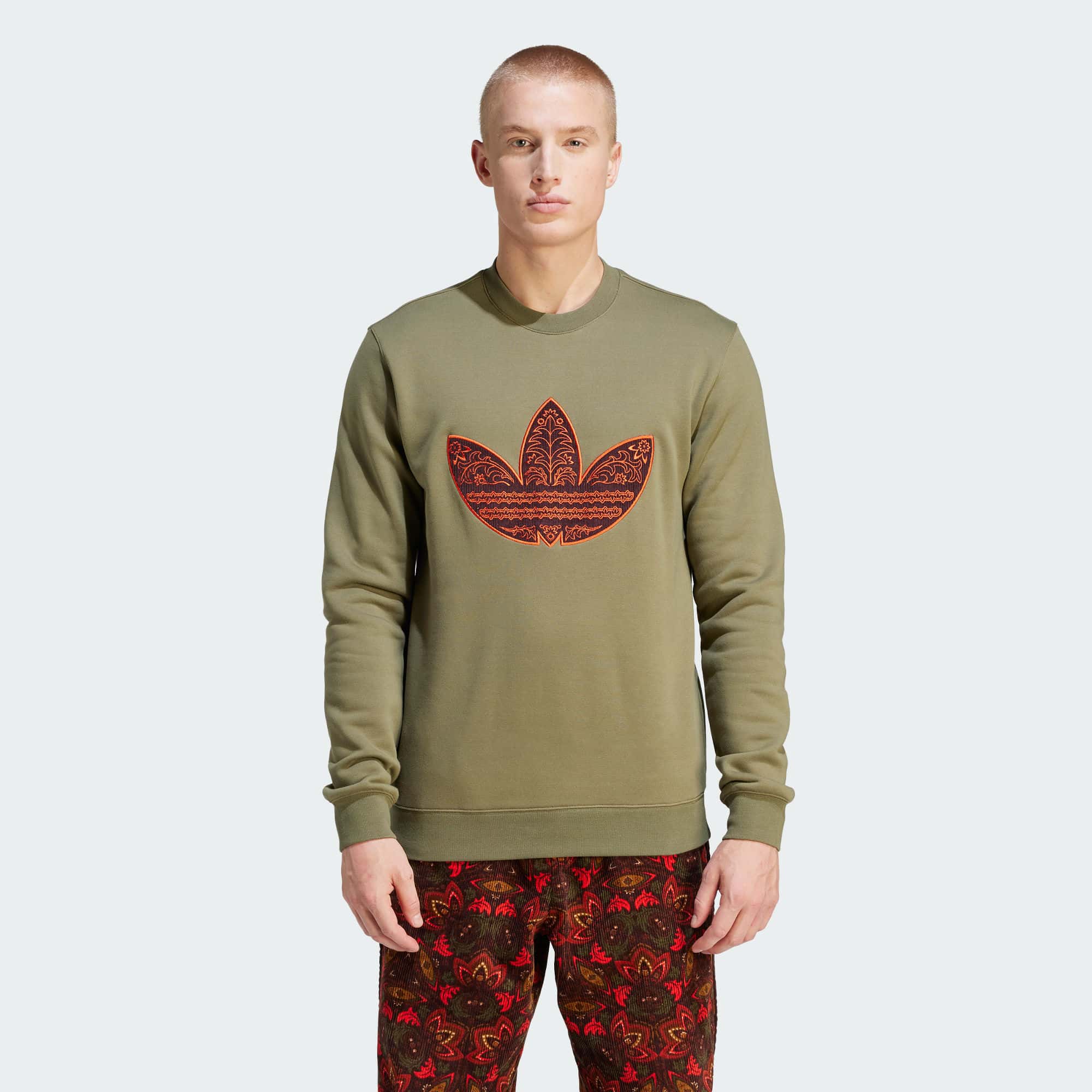 Мужской свитшот adidas CORDUROY APPLIQUÉ SWEATSHIRT