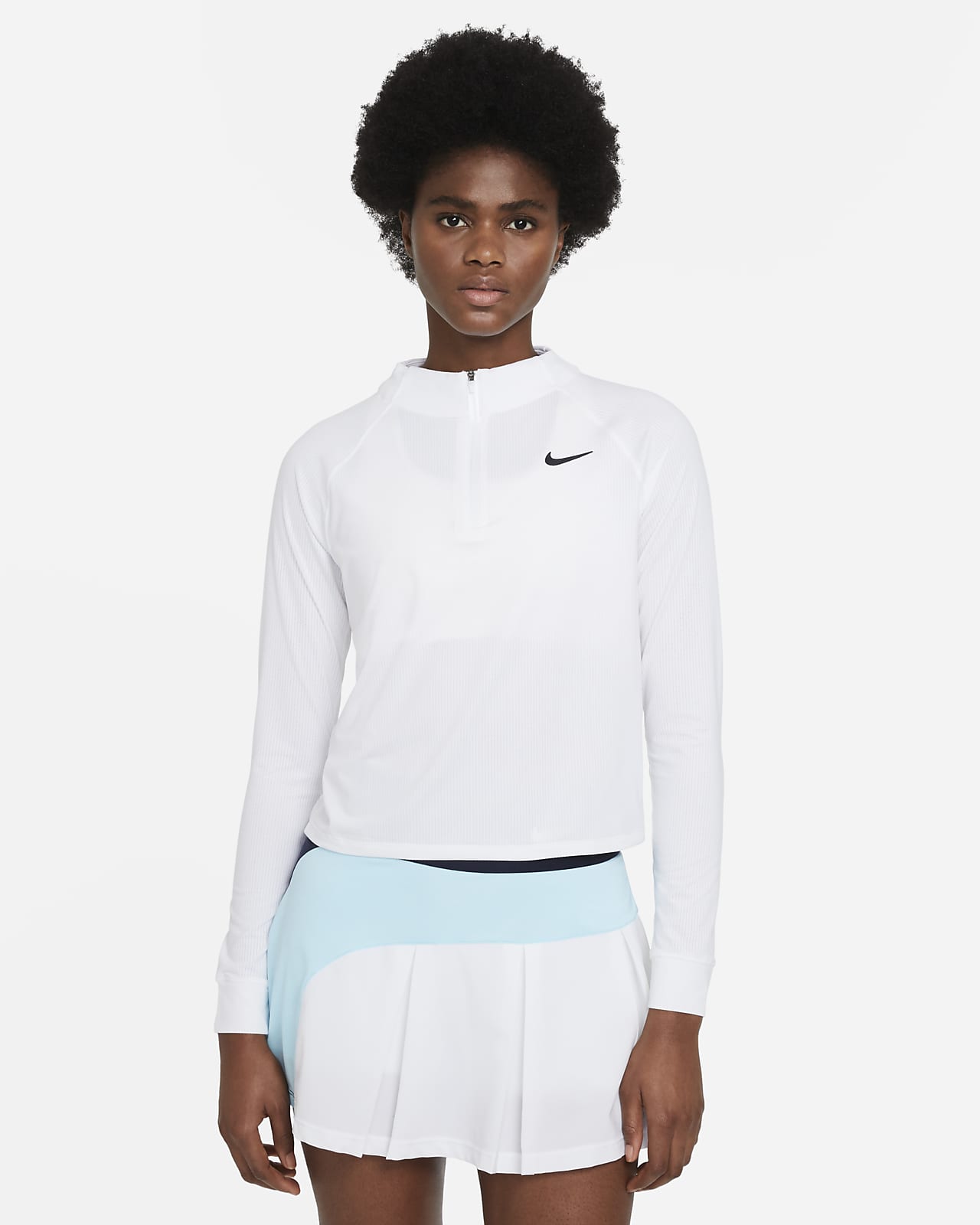 Женский топ NikeCourt Dri-FIT Victory черный