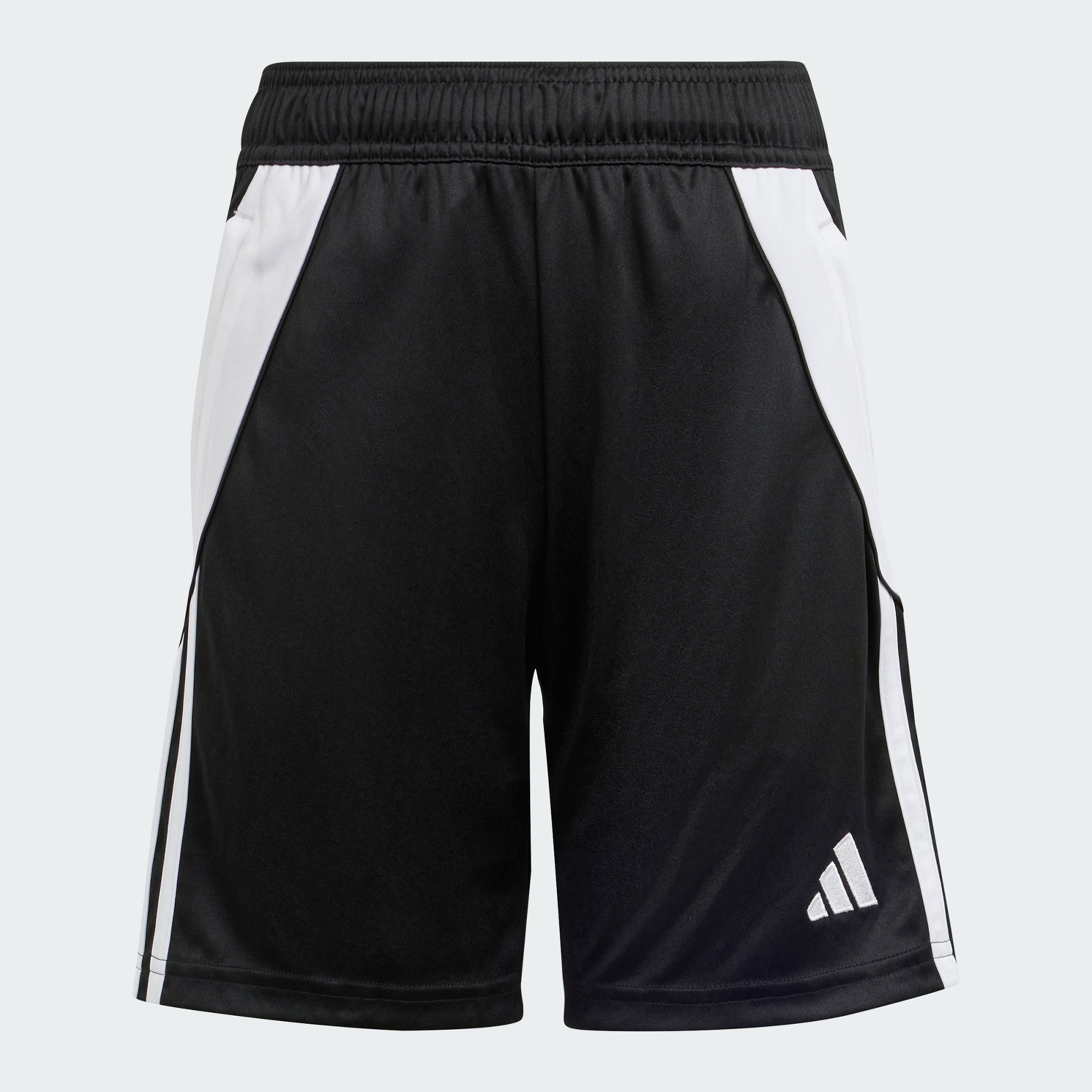 Детские шорты adidas TIRO 24 SHORTS черно-белые