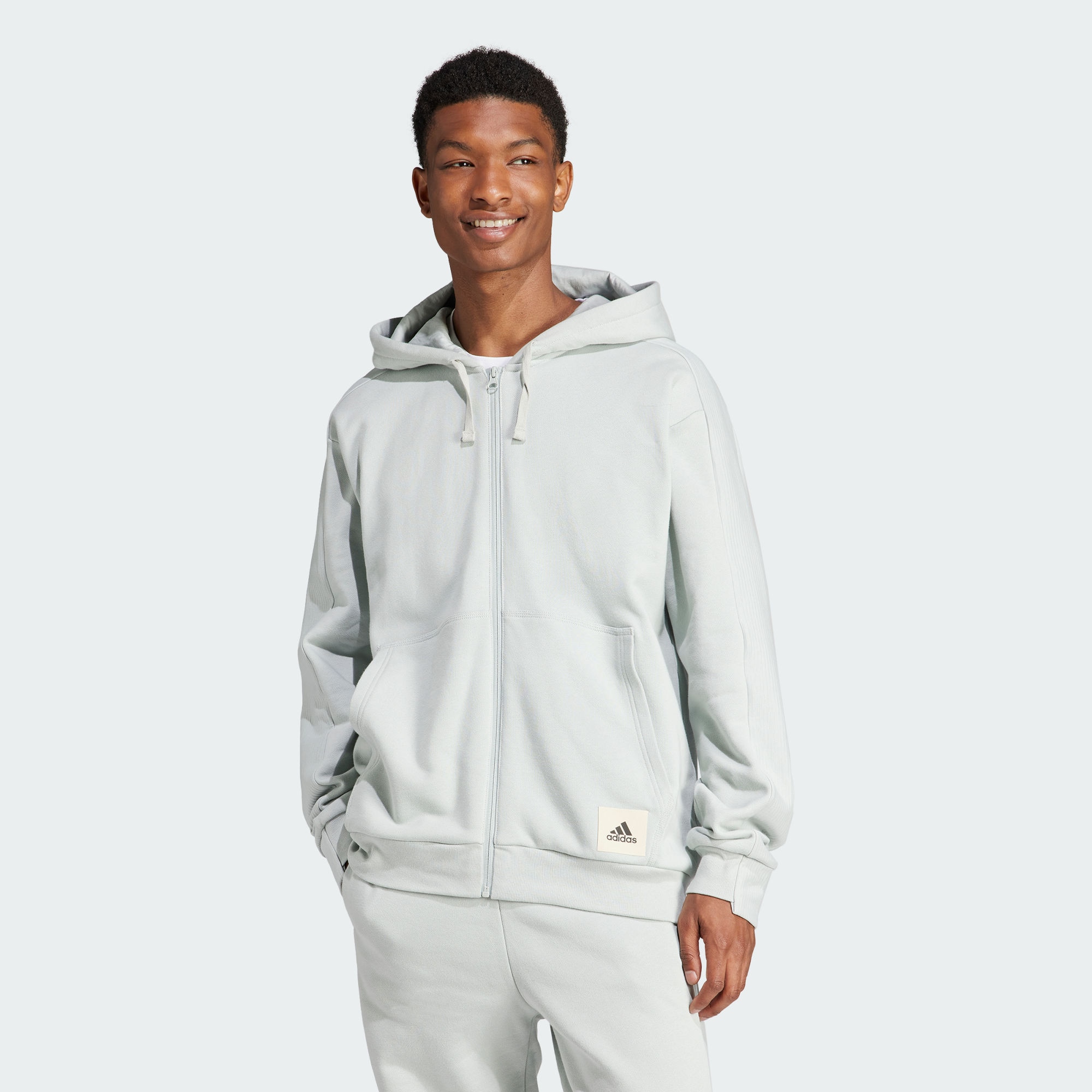 Мужской свитшот adidas LOUNGE FULL-ZIP SWEATSHIRT