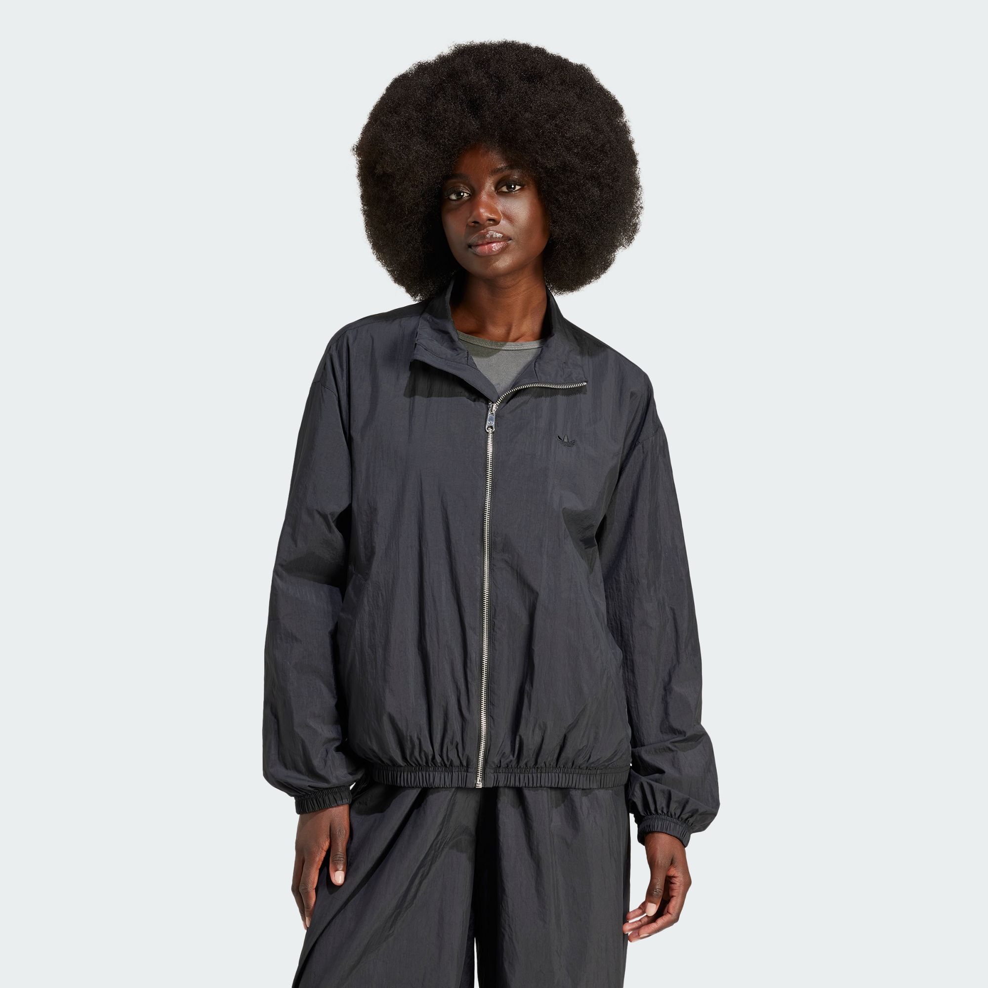 Женская куртка adidas PREMIUM ESSENTIALS WINDBREAKER черная