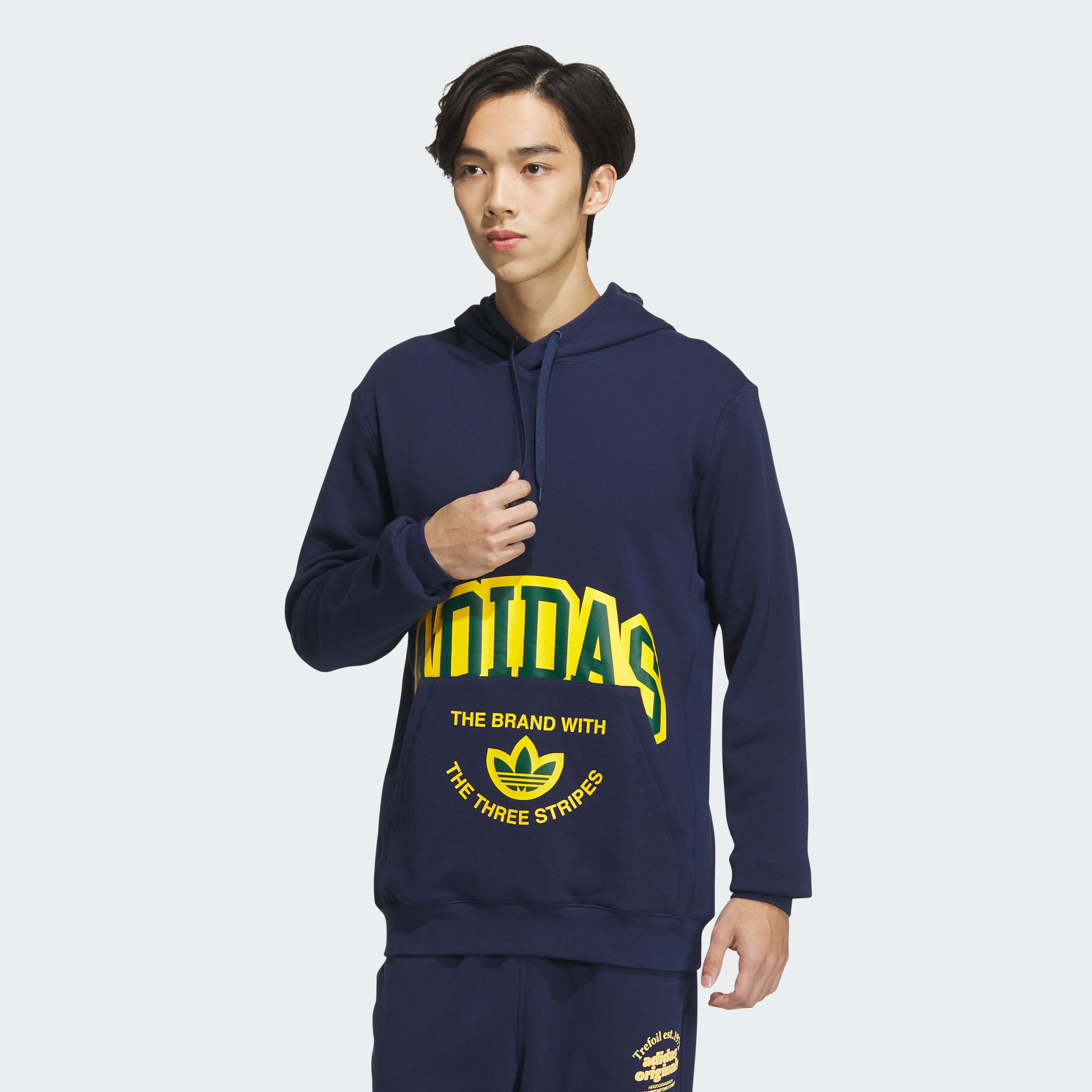 Мужское худи adidas COLLEGIATE HOODIE JE3482