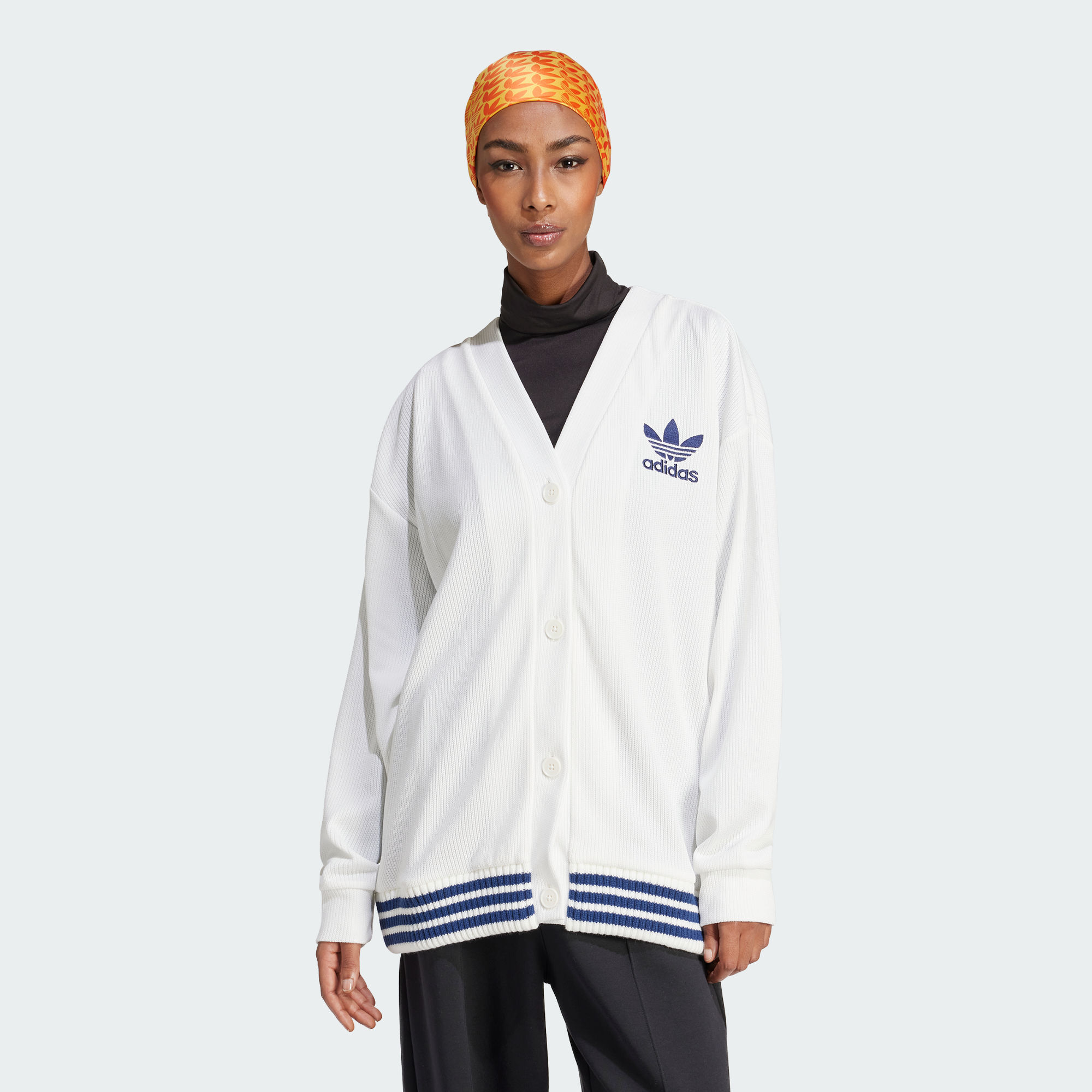 Женский кардиган adidas CARDIGAN белый