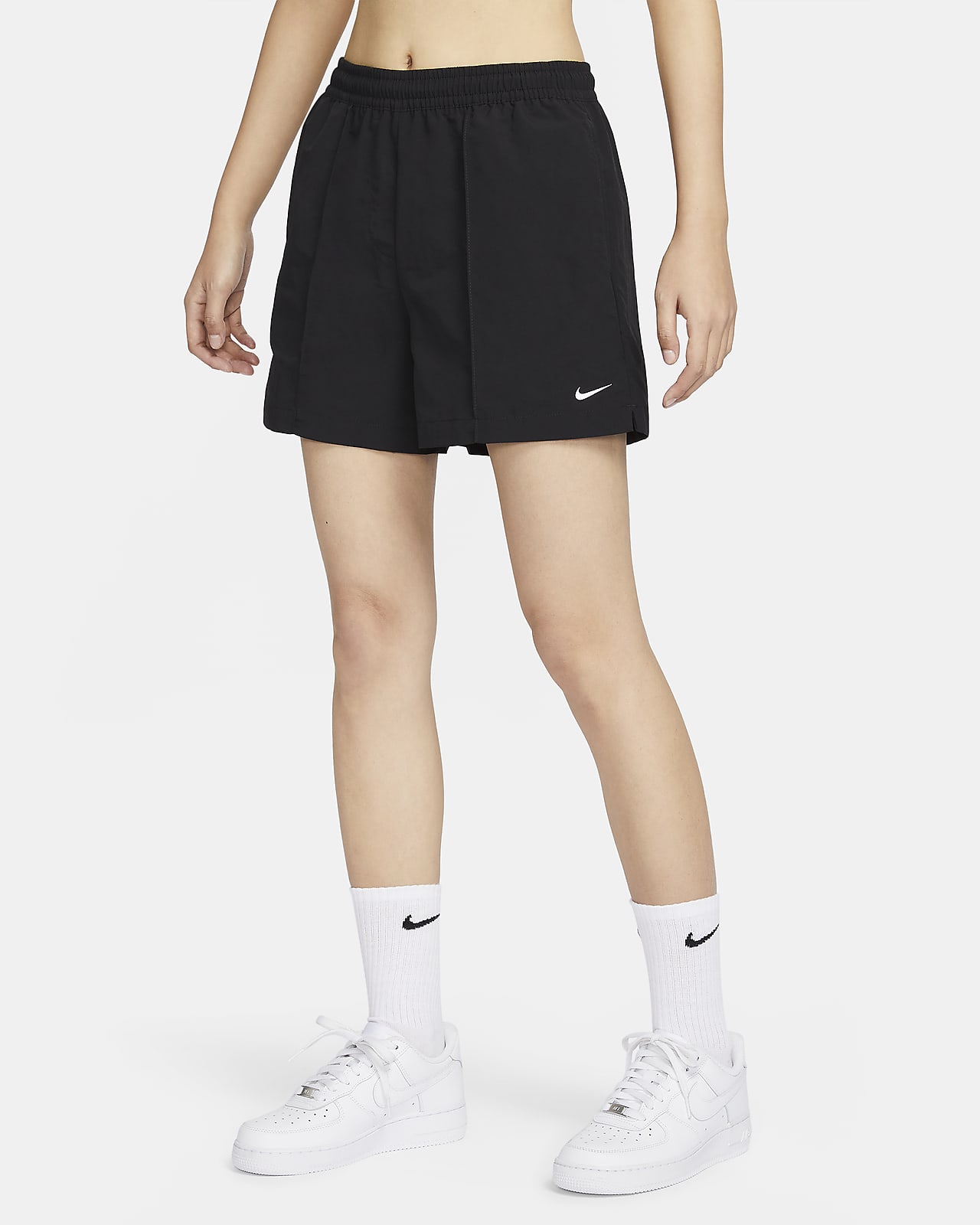 Женские шорты Nike Sportswear Everything Wovens черные