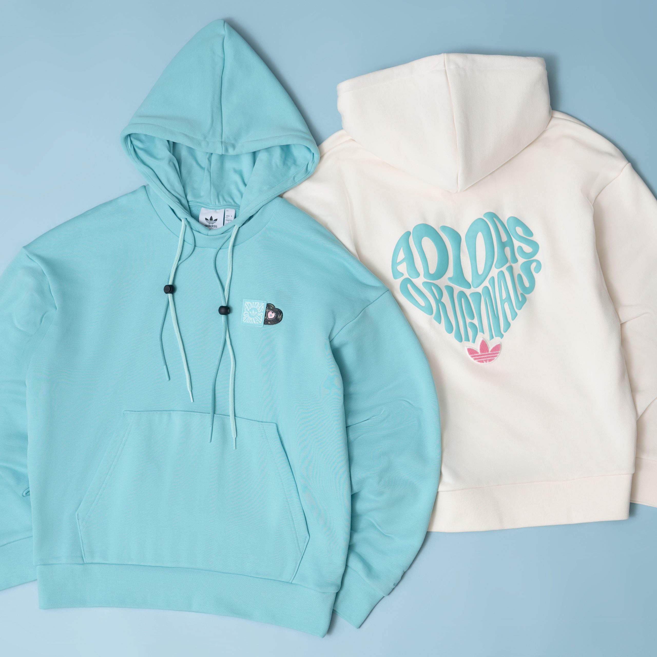 Худи adidas V-DAY HOODIE розовое