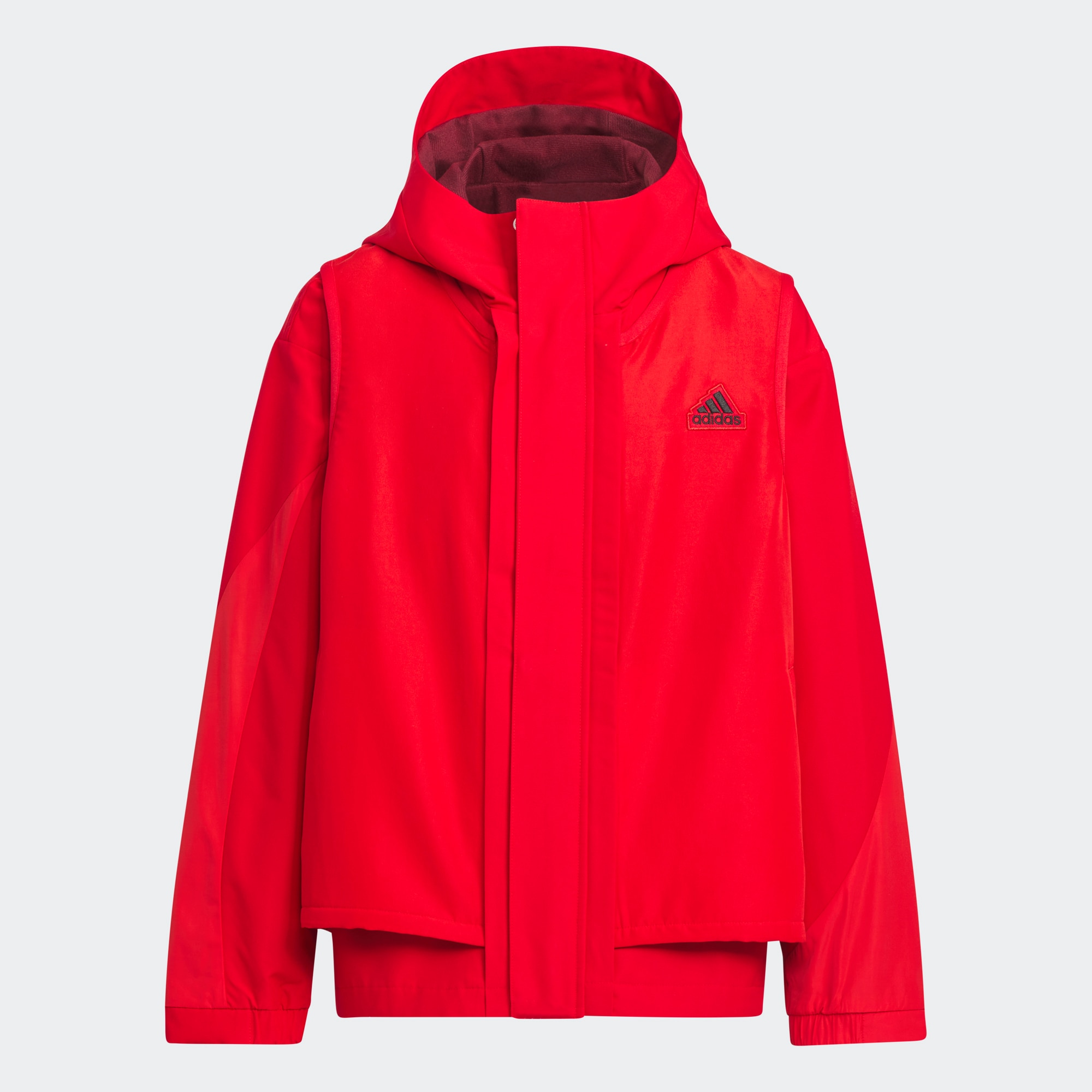 Детская куртка adidas SPORTSWEAR JACKET красная