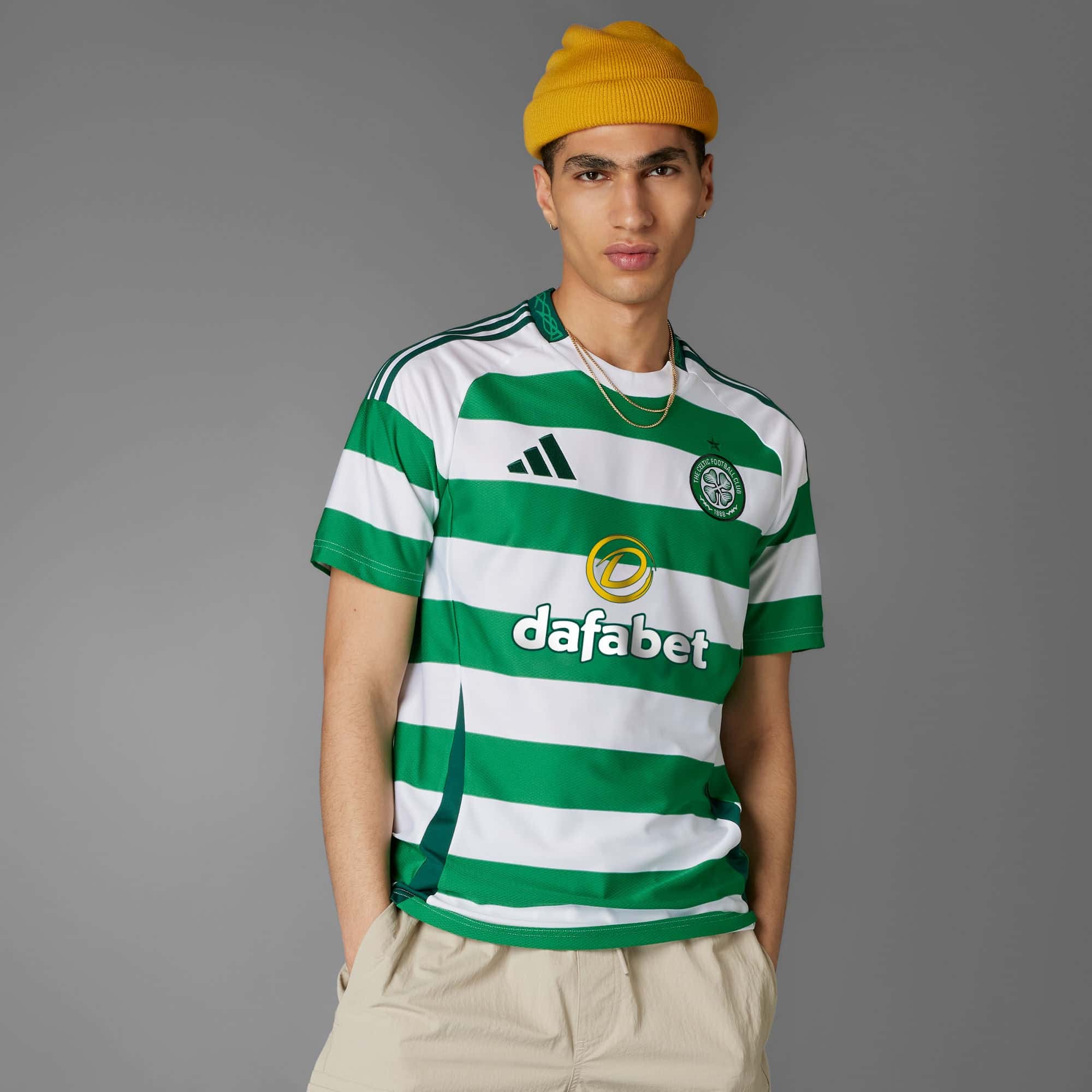 Мужская футболка adidas CELTIC FC 24/25 HOME JERSEY