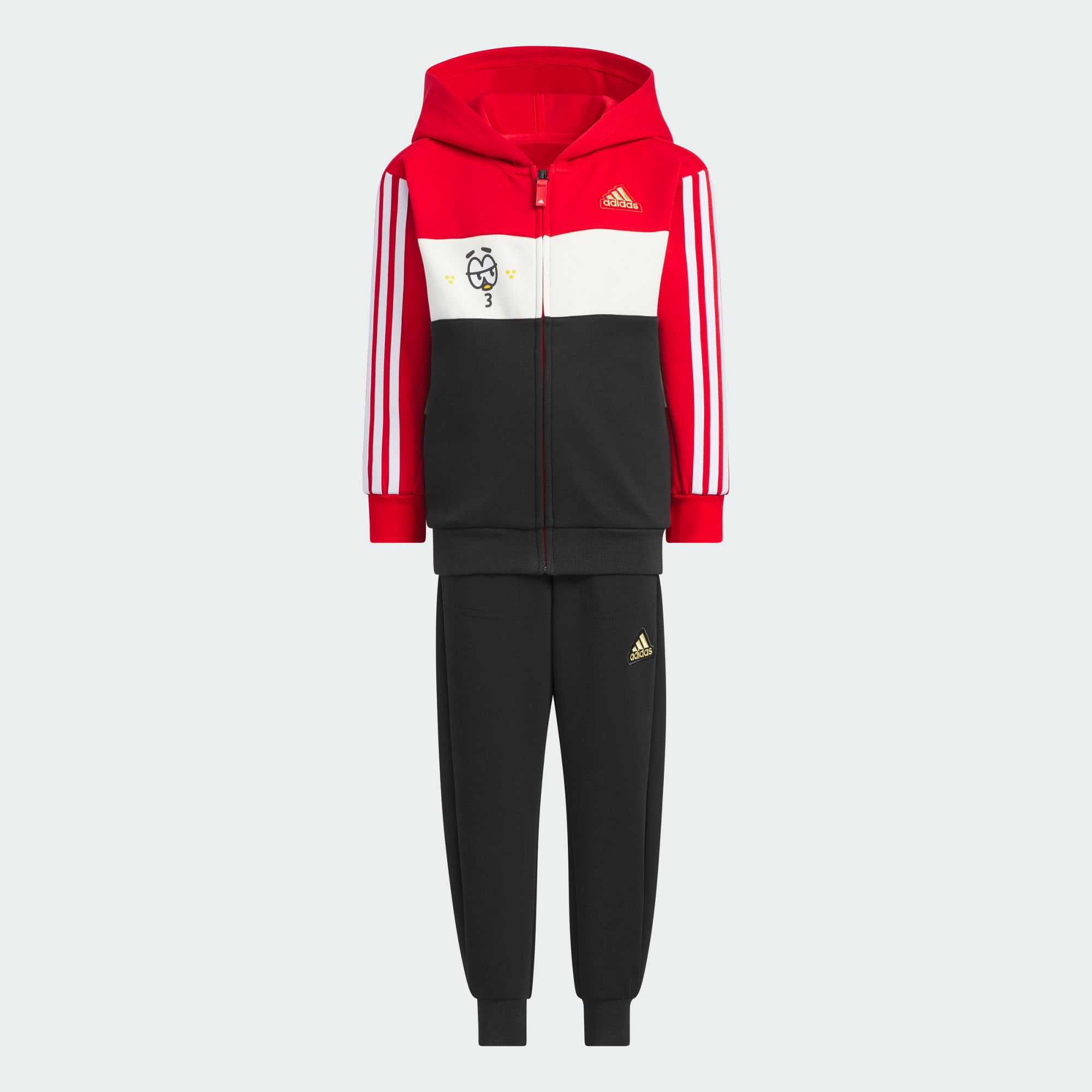 Детский костюм adidas PEMSLOU FULL-ZIP HOODED TRACK SUIT JF3868