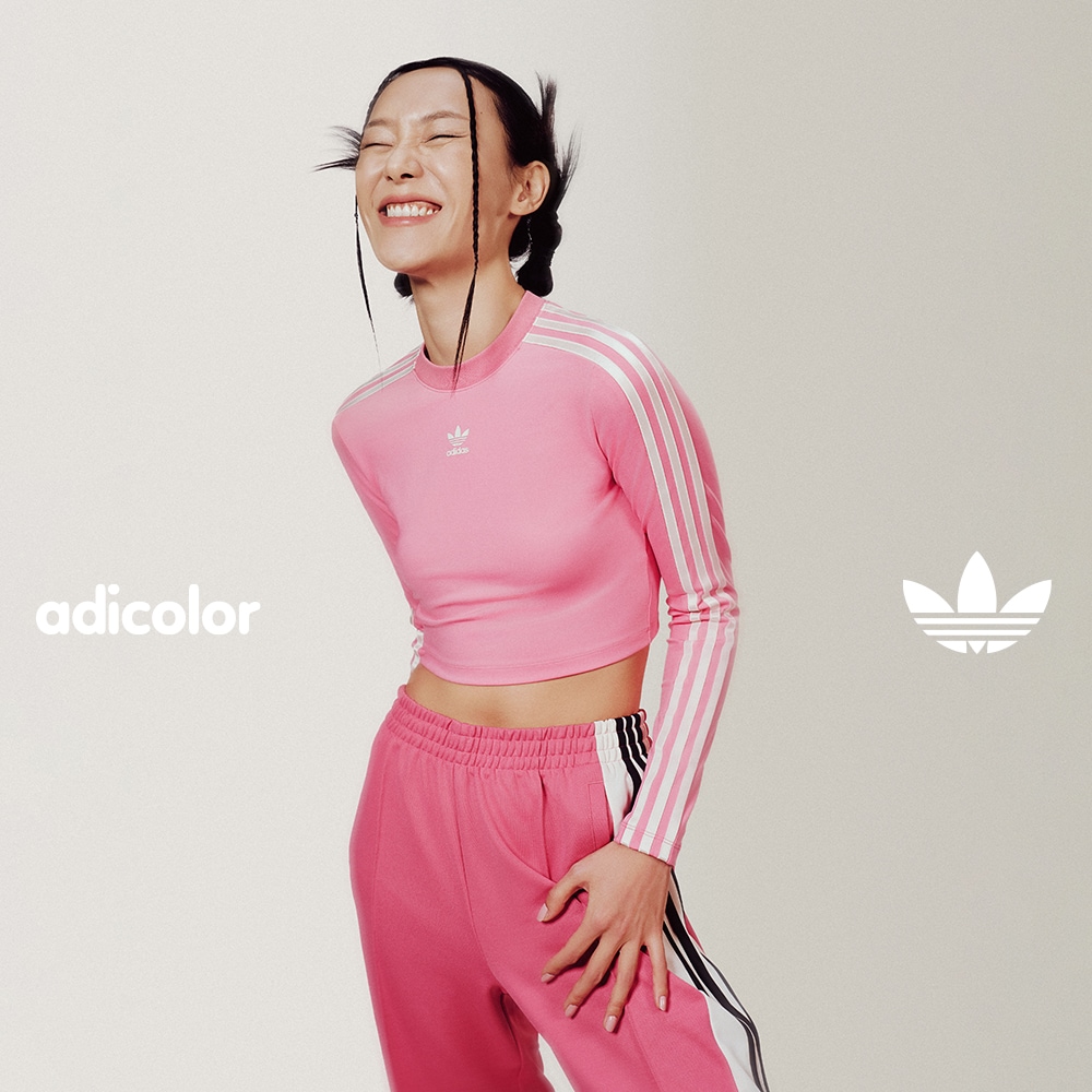 Женская футболка adidas ADICOLOR CROP LONG SLEEVE TEE