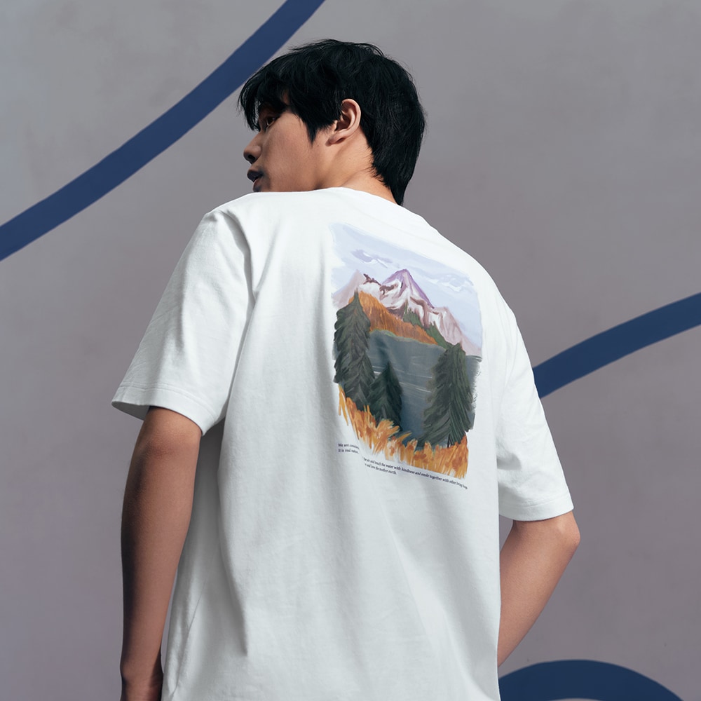 Мужская футболка adidas ADVENTURE NATURE AWAKENING TEE