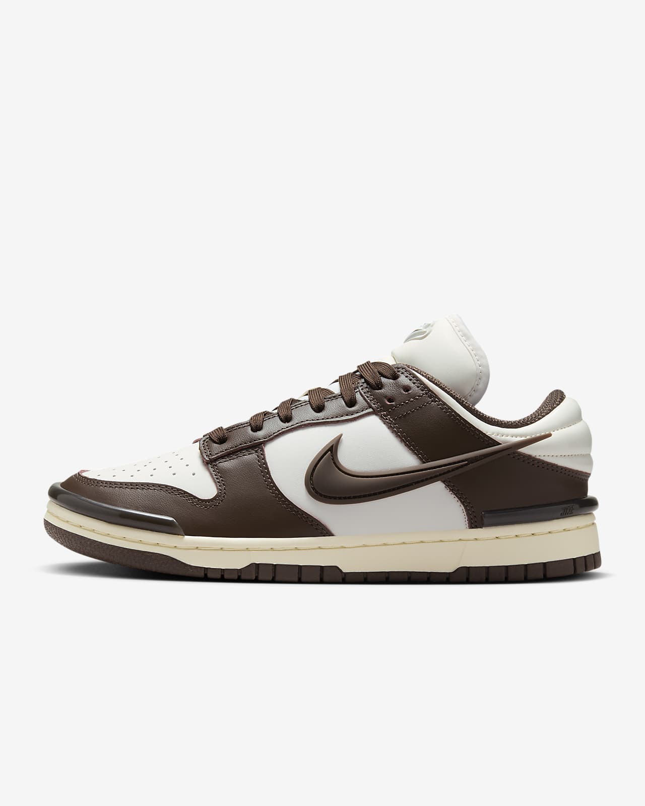 Женские кроссовки Nike Dunk Low Twist серые