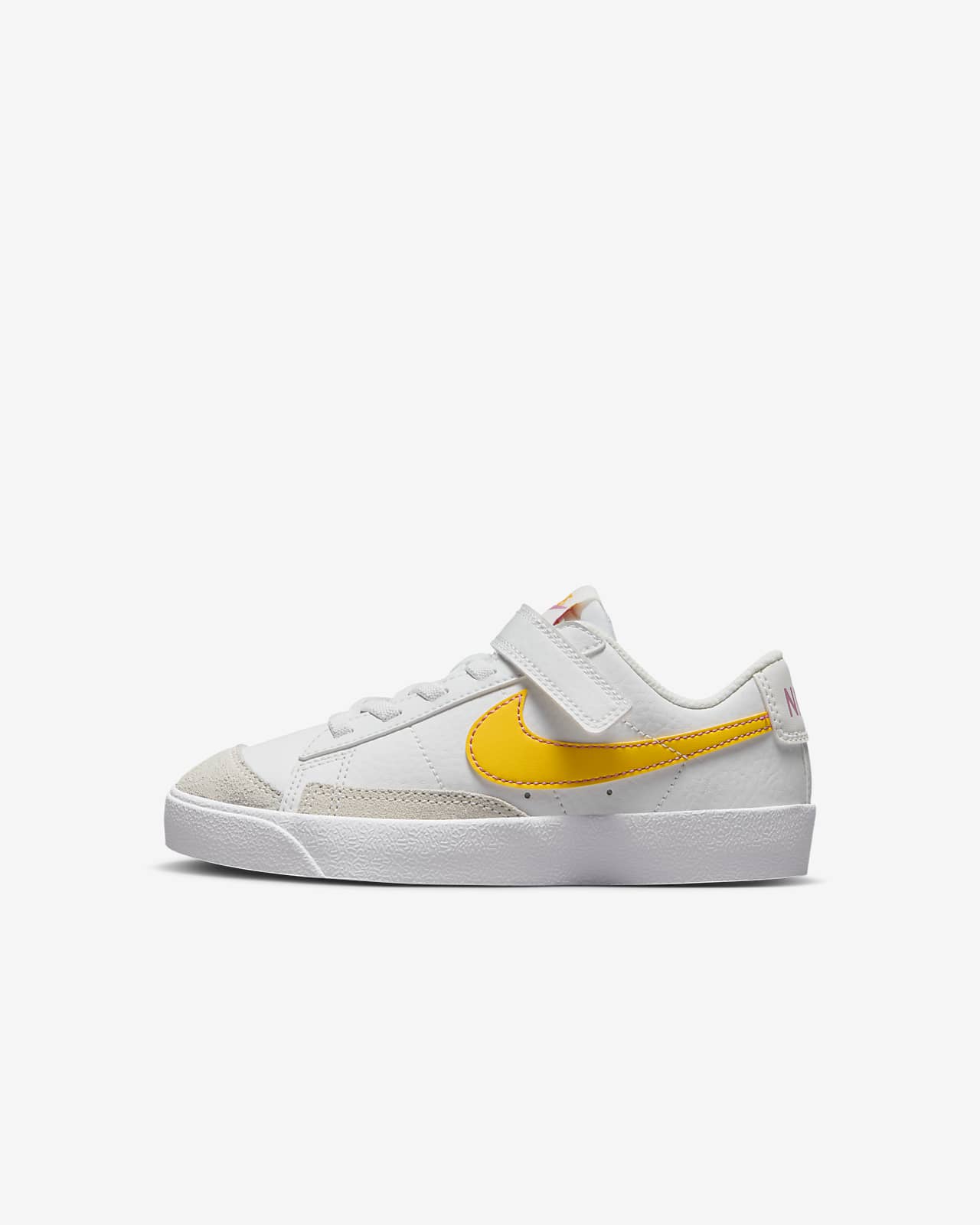 Детские кроссовки Nike Blazer Low &#8217;77 (PS) золотые