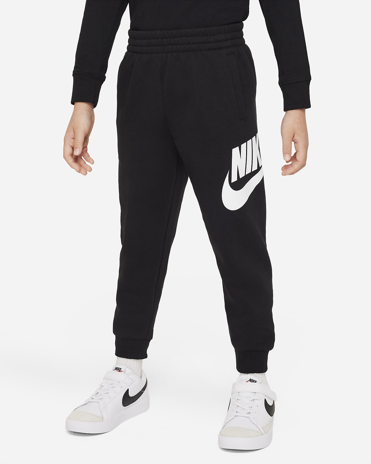 Детские брюки Nike Sportswear Club Fleece черные