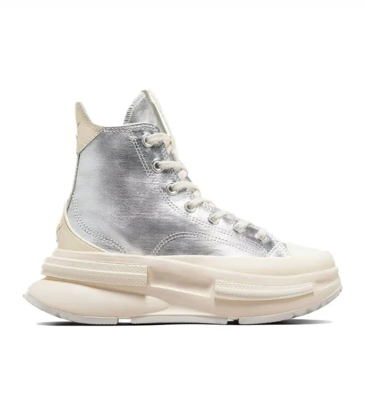 Кеды Converse Run Star Legacy CX Canvas Shoes High-top Silver/White