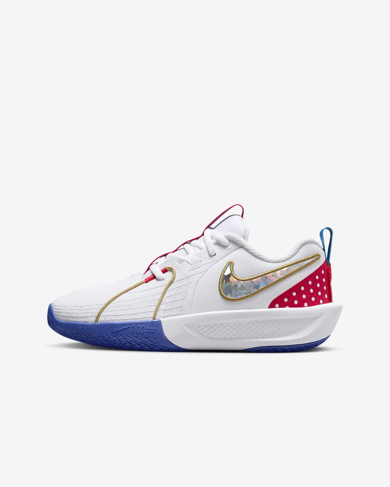 Детские кроссовки Nike G.T. Cut 3 SE (GS) белые