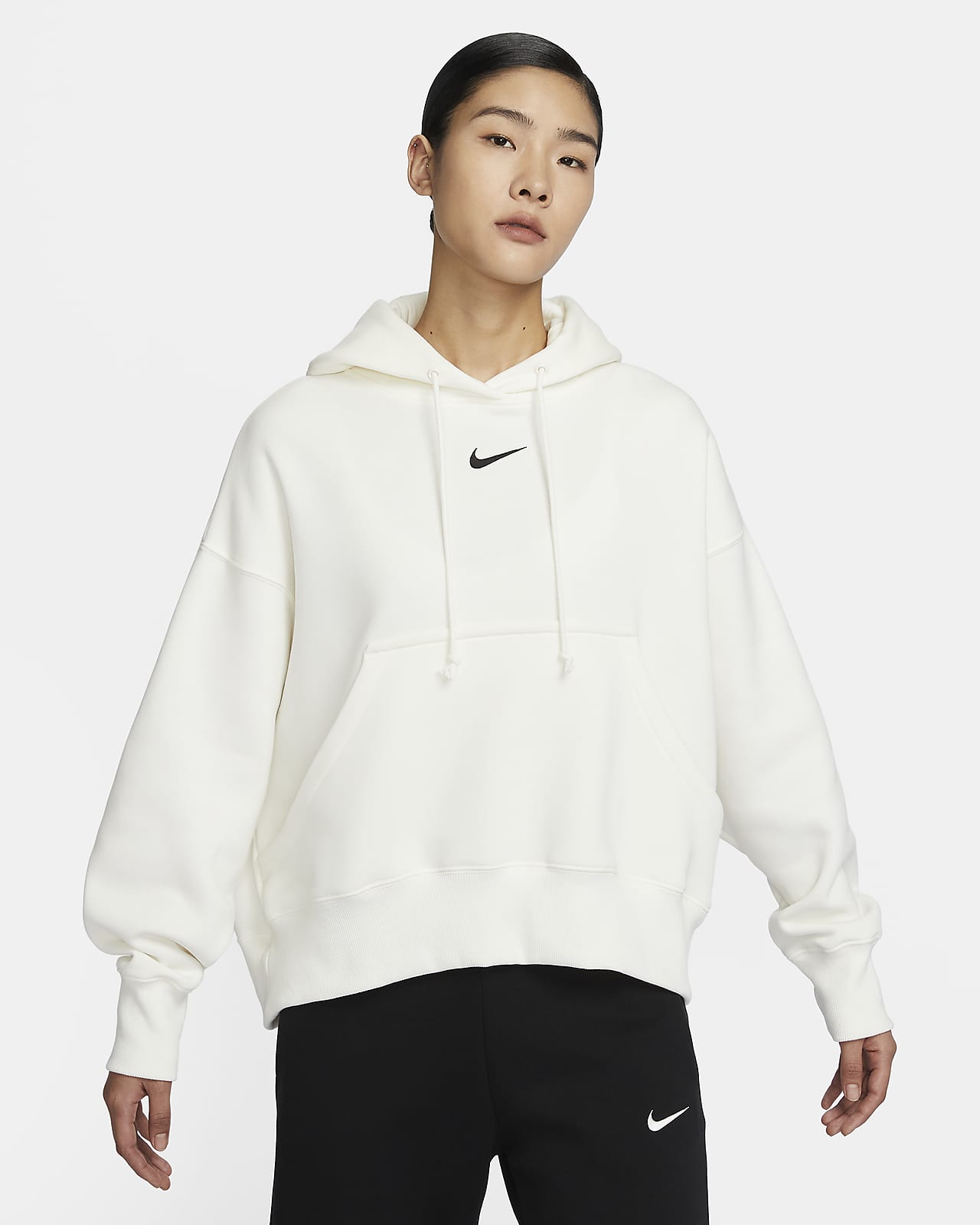 Женская толстовка Nike Sportswear Phoenix Fleece черная