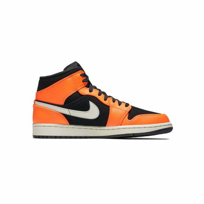 Кроссовки Nike Air Jordan 1 Mid Black Cone