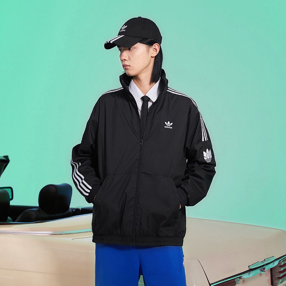 Мужская куртка adidas ADICOLOR 3D TRACK JACKET черная