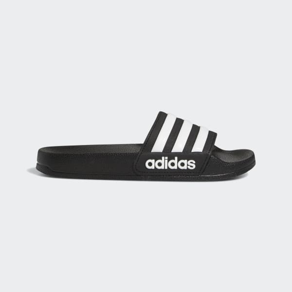 Детские шлепанцы adidas Adilette Shower Slides (Черные)