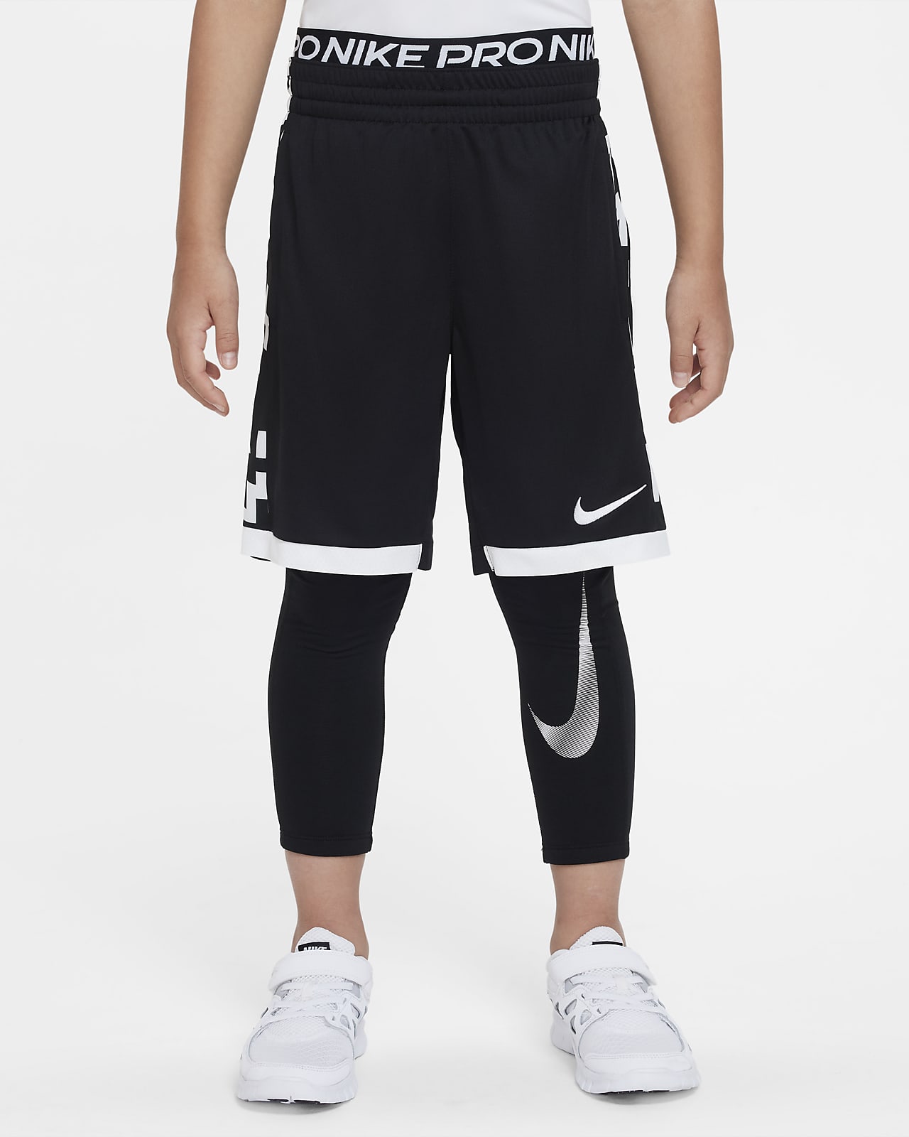 Детские леггинсы Nike Pro Dri-FIT черные