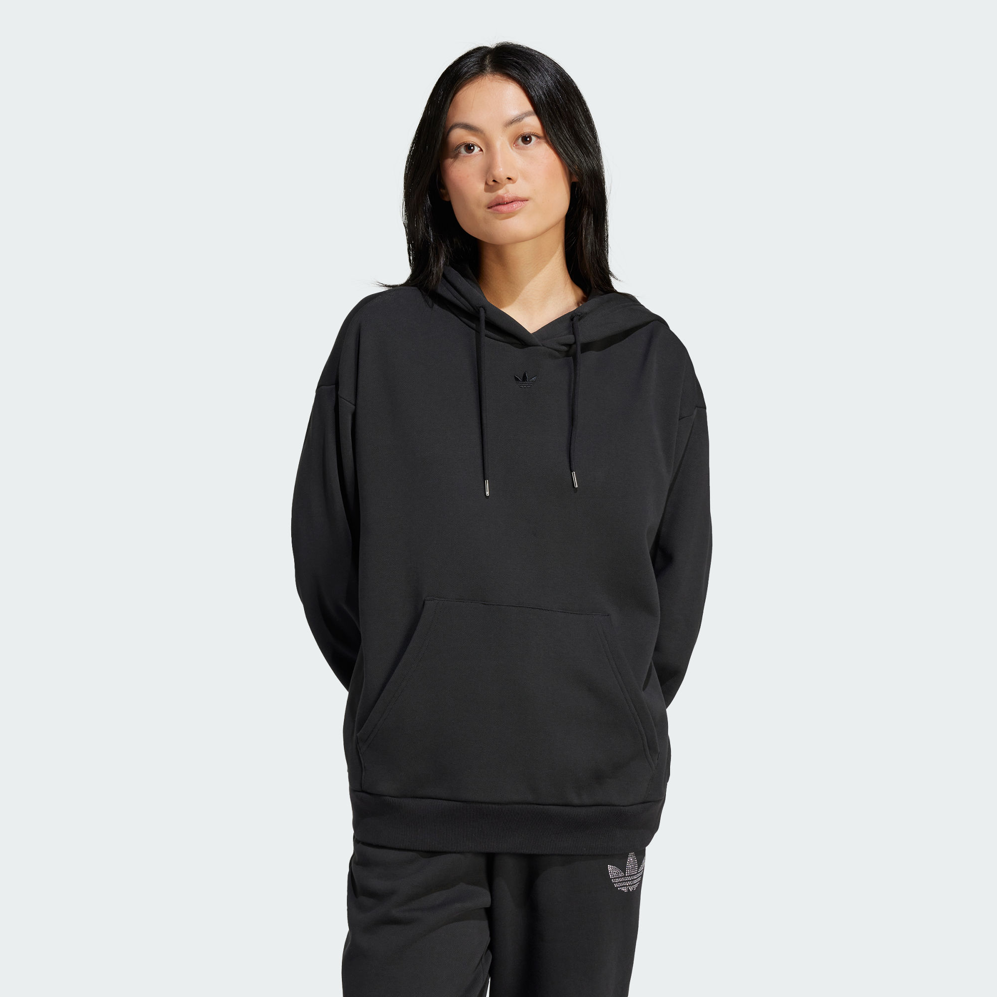 Женское худи adidas EMBELLISHED OVERSIZED HOODIE