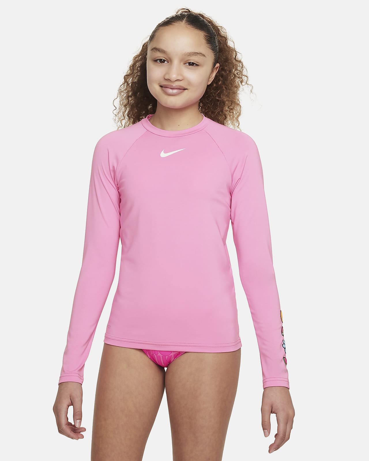 Детский свитшот Nike Swim Charms белый