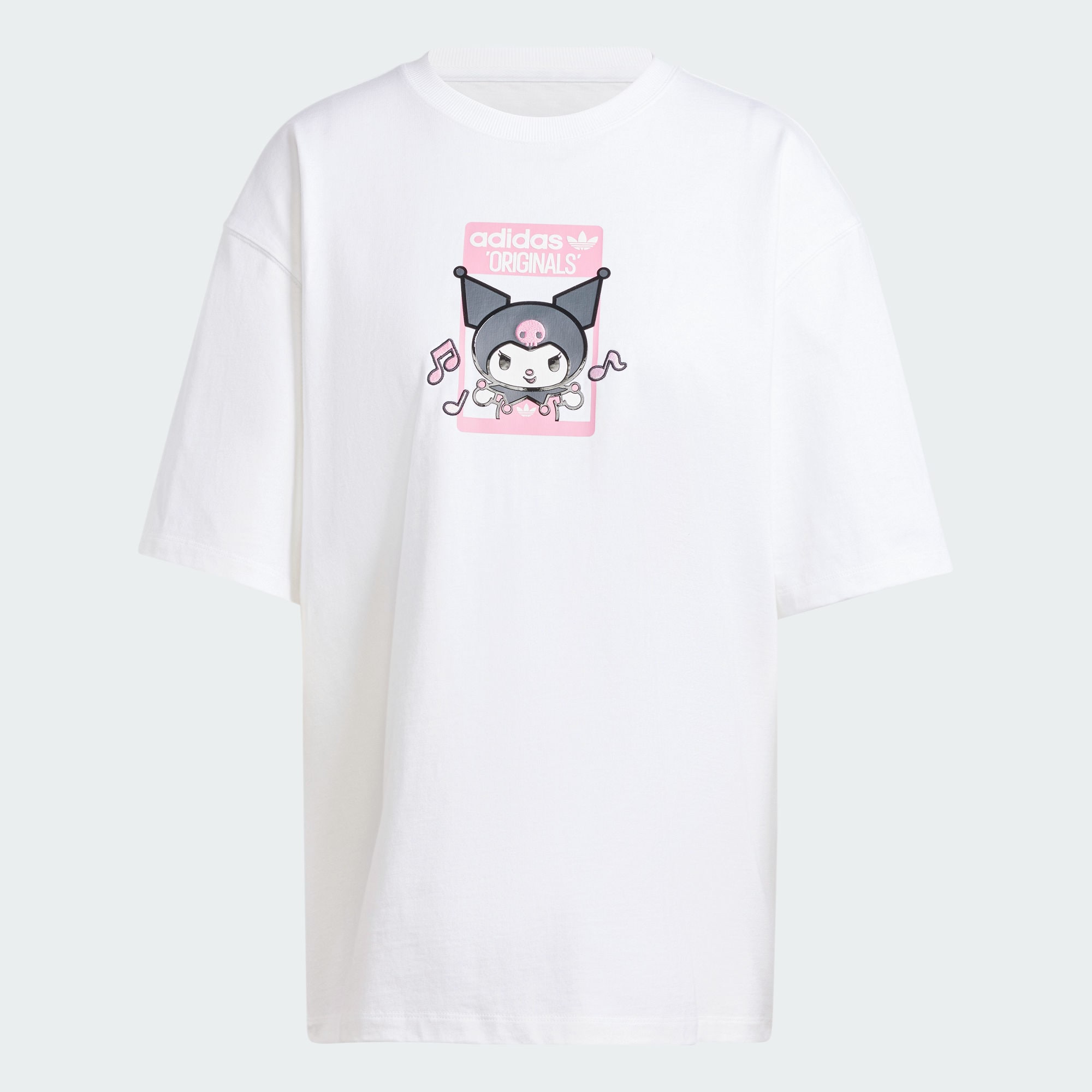 Женская футболка adidas HELLO KITTY KUROMI T-SHIRT белая