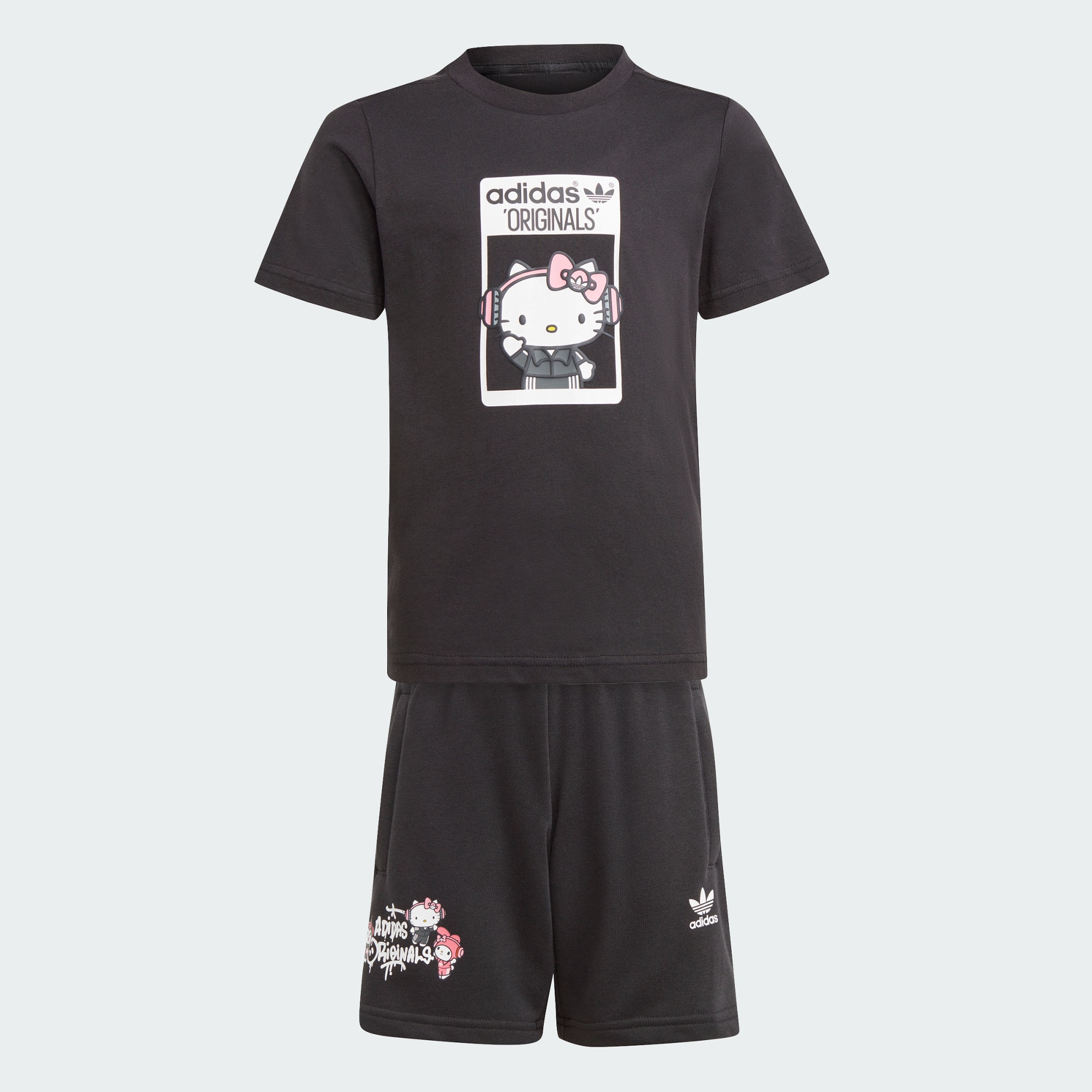 Детский комплект adidas HELLO KITTY SHORT TEE SET IR9753