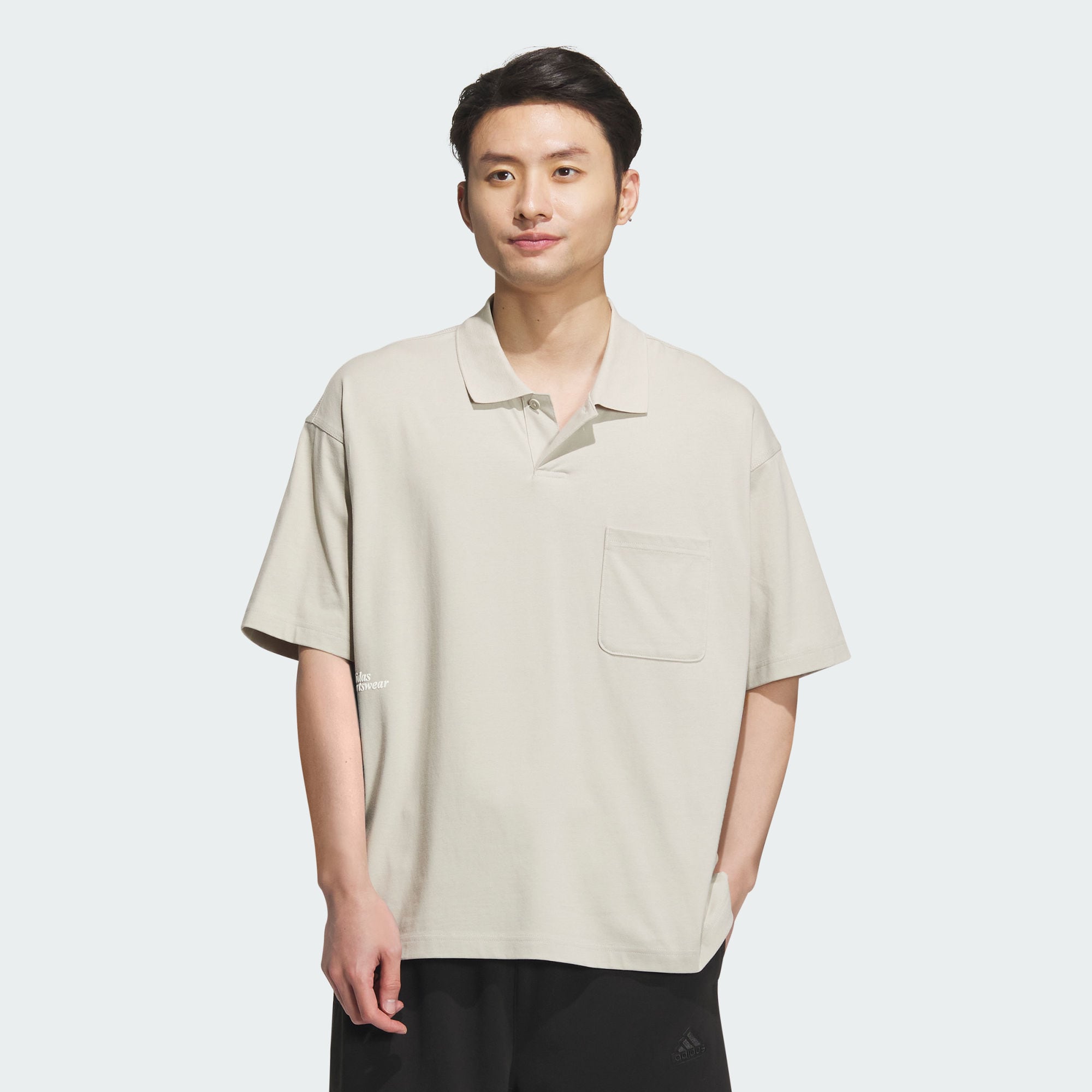 Мужская футболка adidas RELAXED POLO SHIRT IT3933