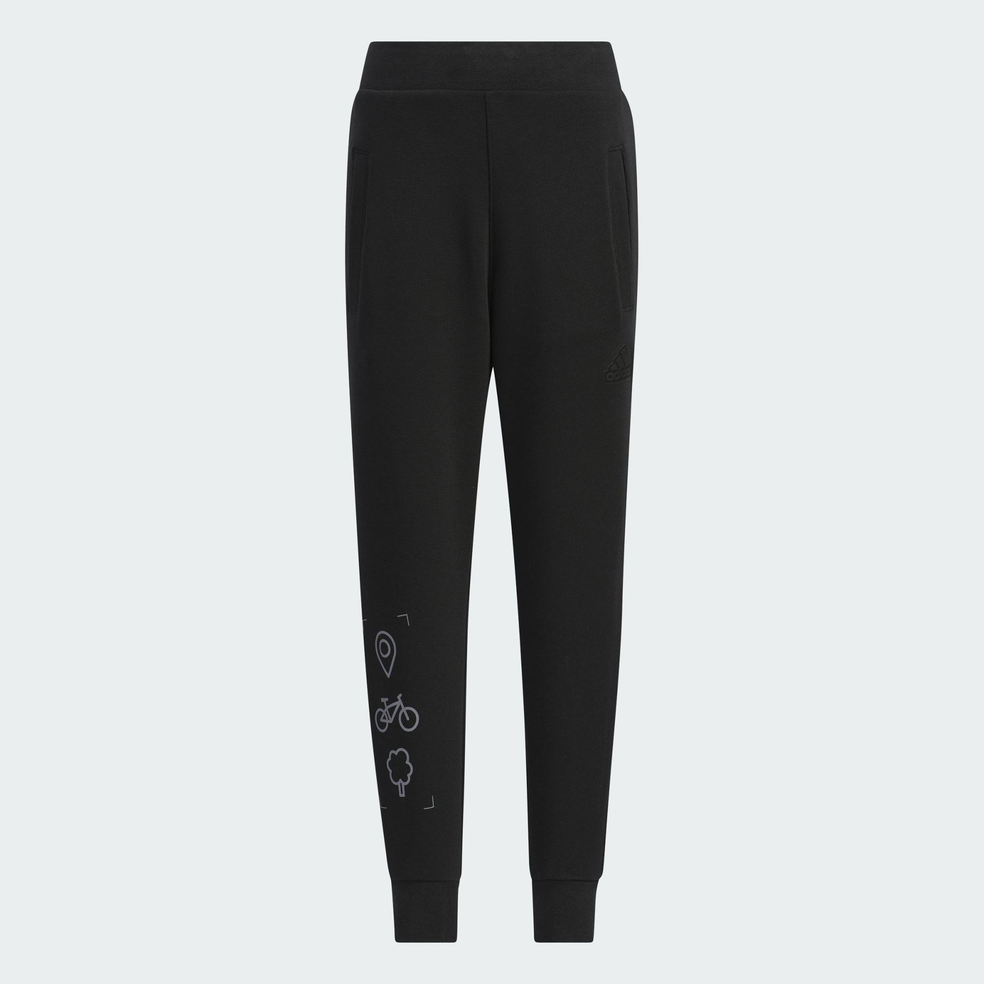 Детские брюки adidas FUTURE TECH PANTS черные