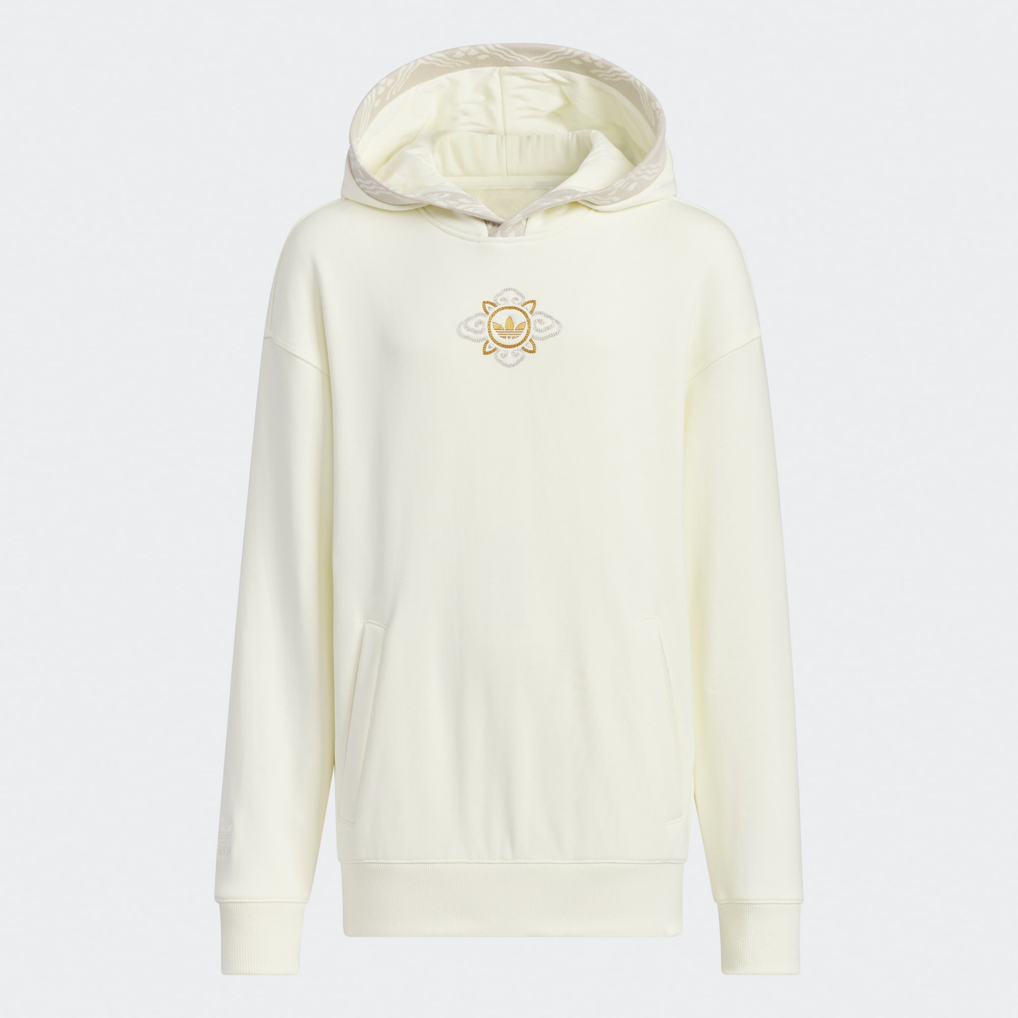 Детское худи adidas FRENCH TERRY HOODIE белое