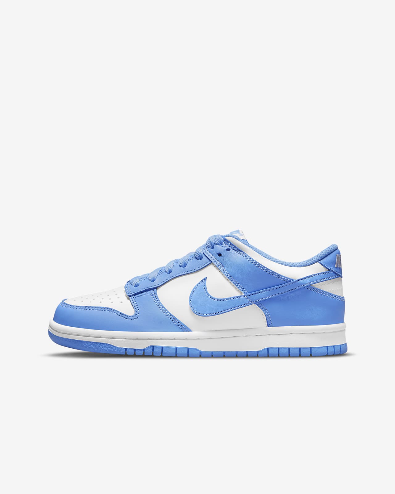 Детские кроссовки Nike Dunk Low (GS) белые